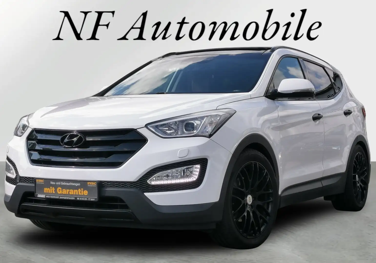 Hyundai Grand Santa Fe 2.2 CRDI 4WD Automatik Premium*SHZ v+h*Pano+AHK* Wit - 1