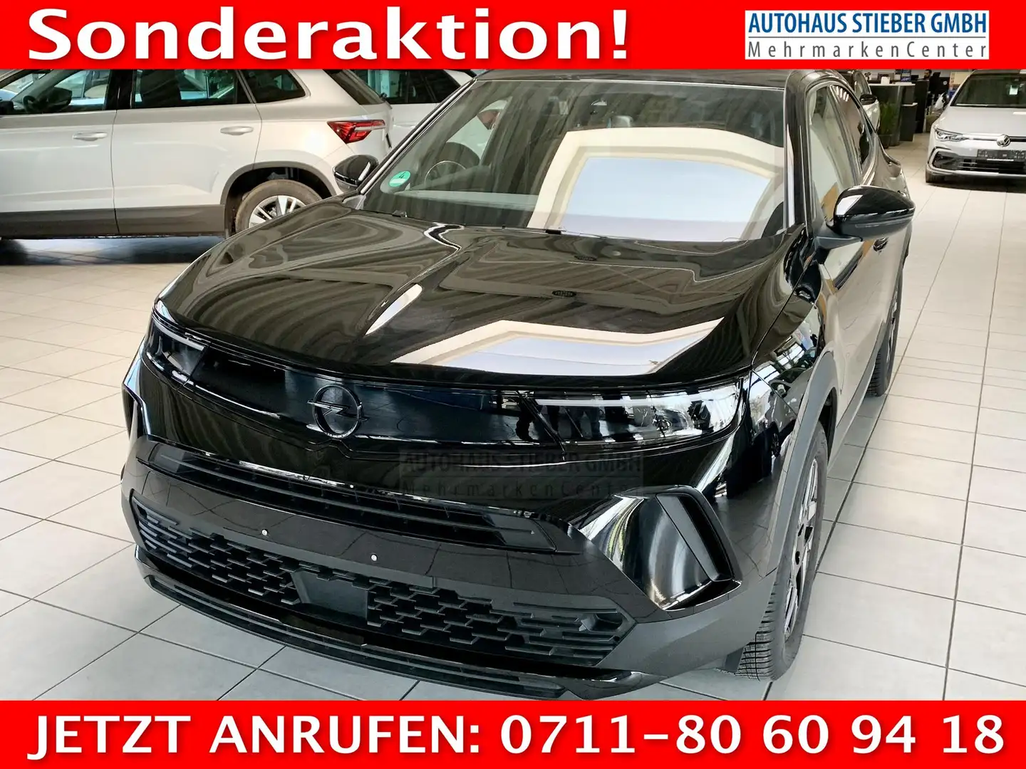 Opel Mokka GS SHZ+LHZ+EPH HI+RFK 1.2 Turbo Schwarz - 1