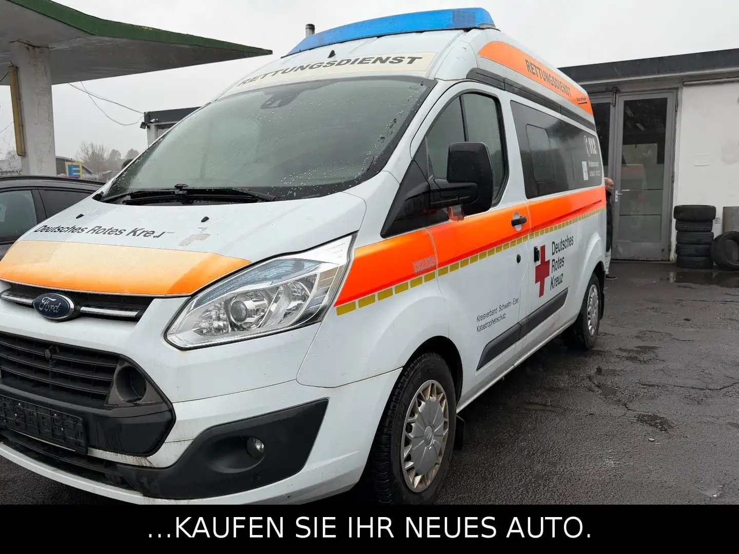 Ford Tourneo Custom Kombi 330 L2*Krankenwagen Blanc - 1