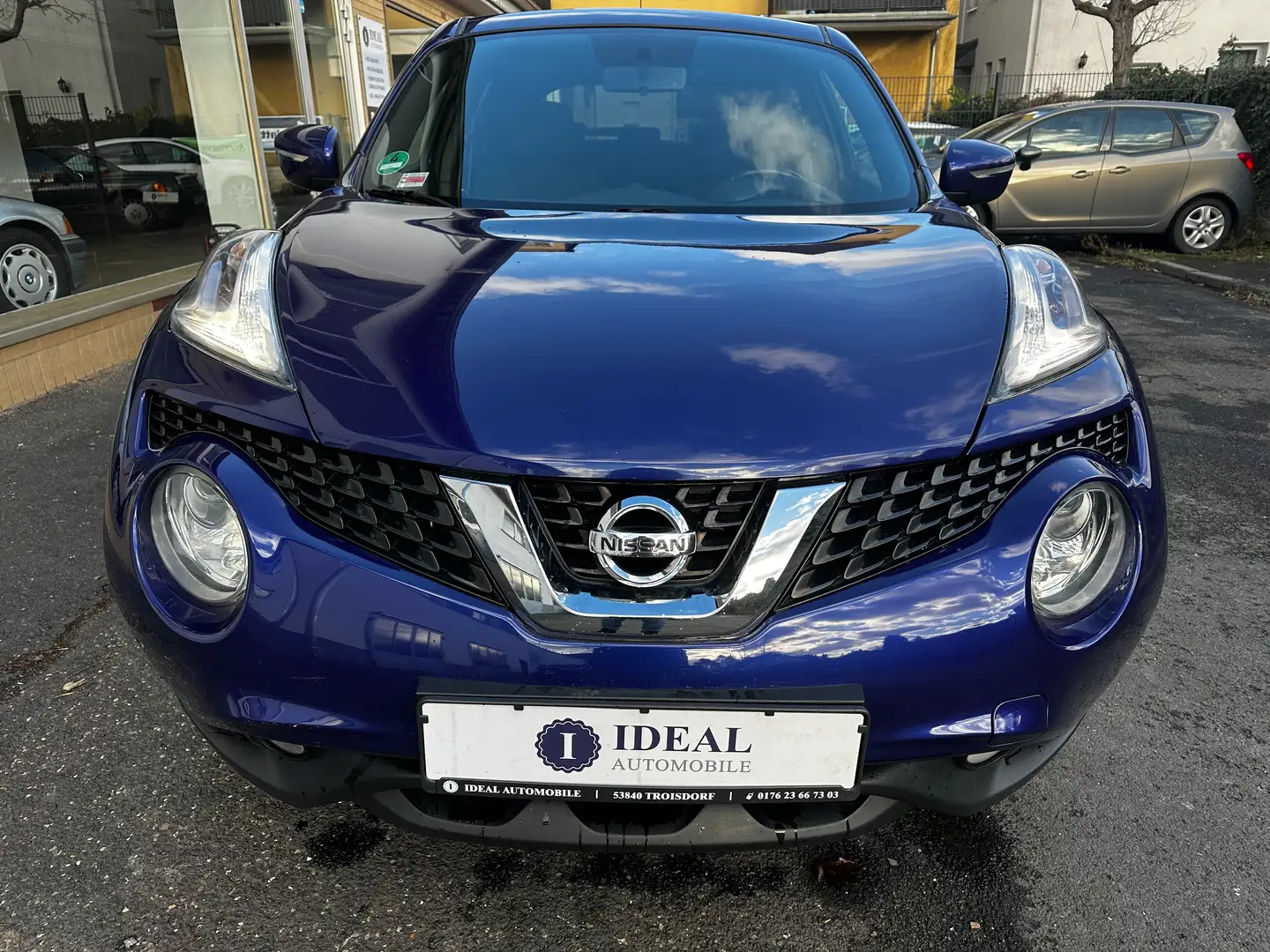 Nissan Juke Acenta*Panorama*Gepflegt*1.Hand* Blau - 2