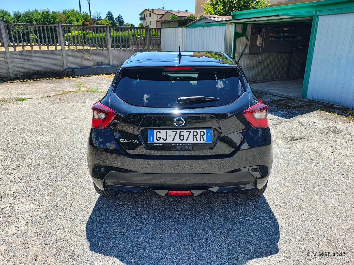 Nissan Micra Micra V 20171.0 ig-t Tekna 92cv xtronic Nero - 1