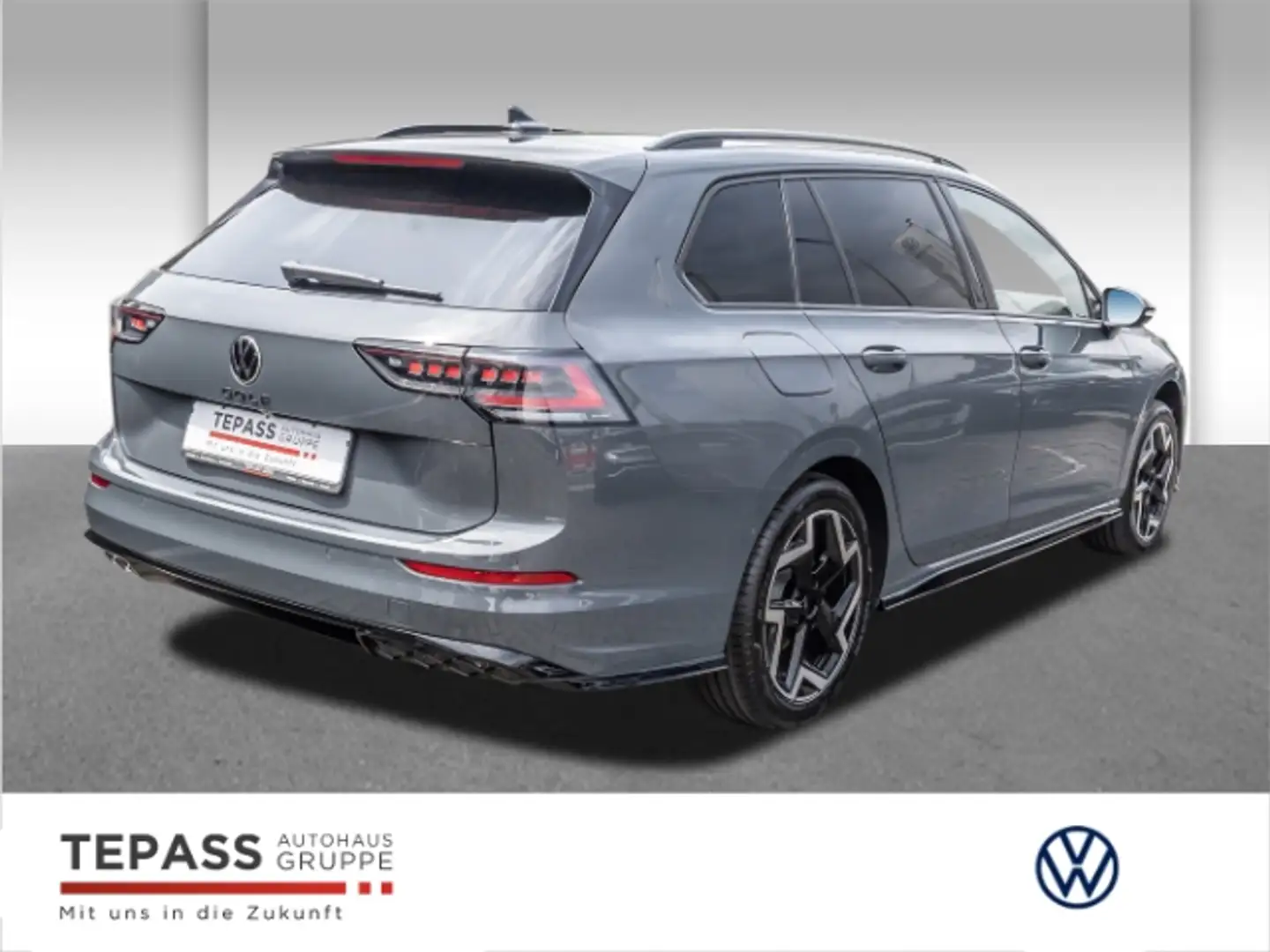 Volkswagen Golf Variant 2.0 TDI R-Line NAVI BLACK Grijs - 2