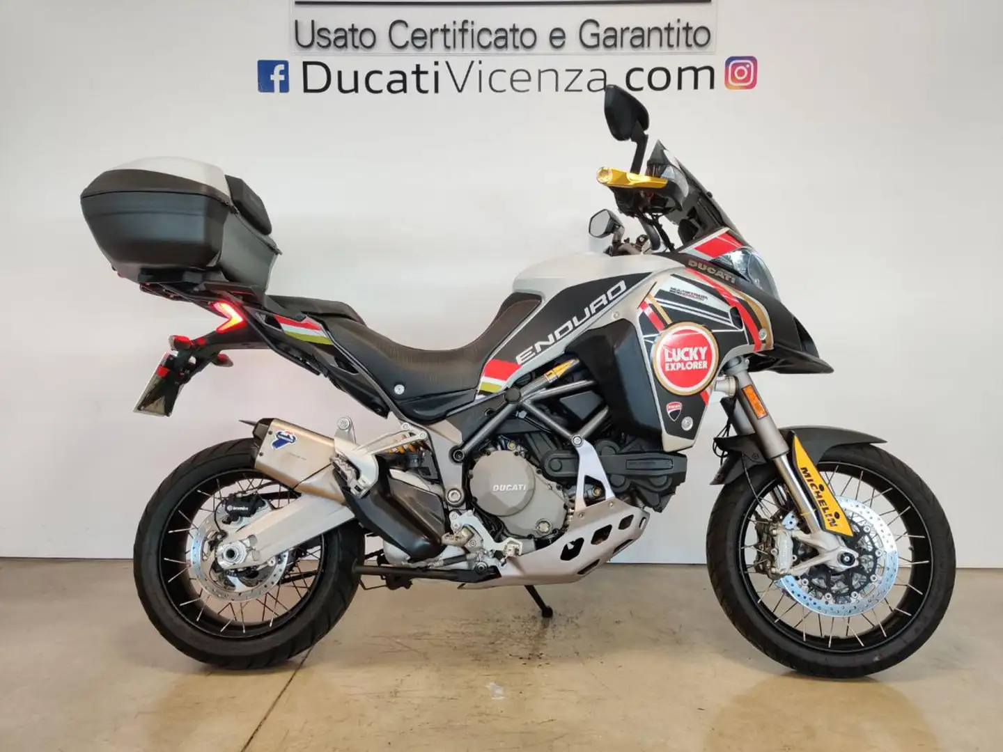 Ducati Multistrada 1200 ENDURO WHITE Blanco - 1