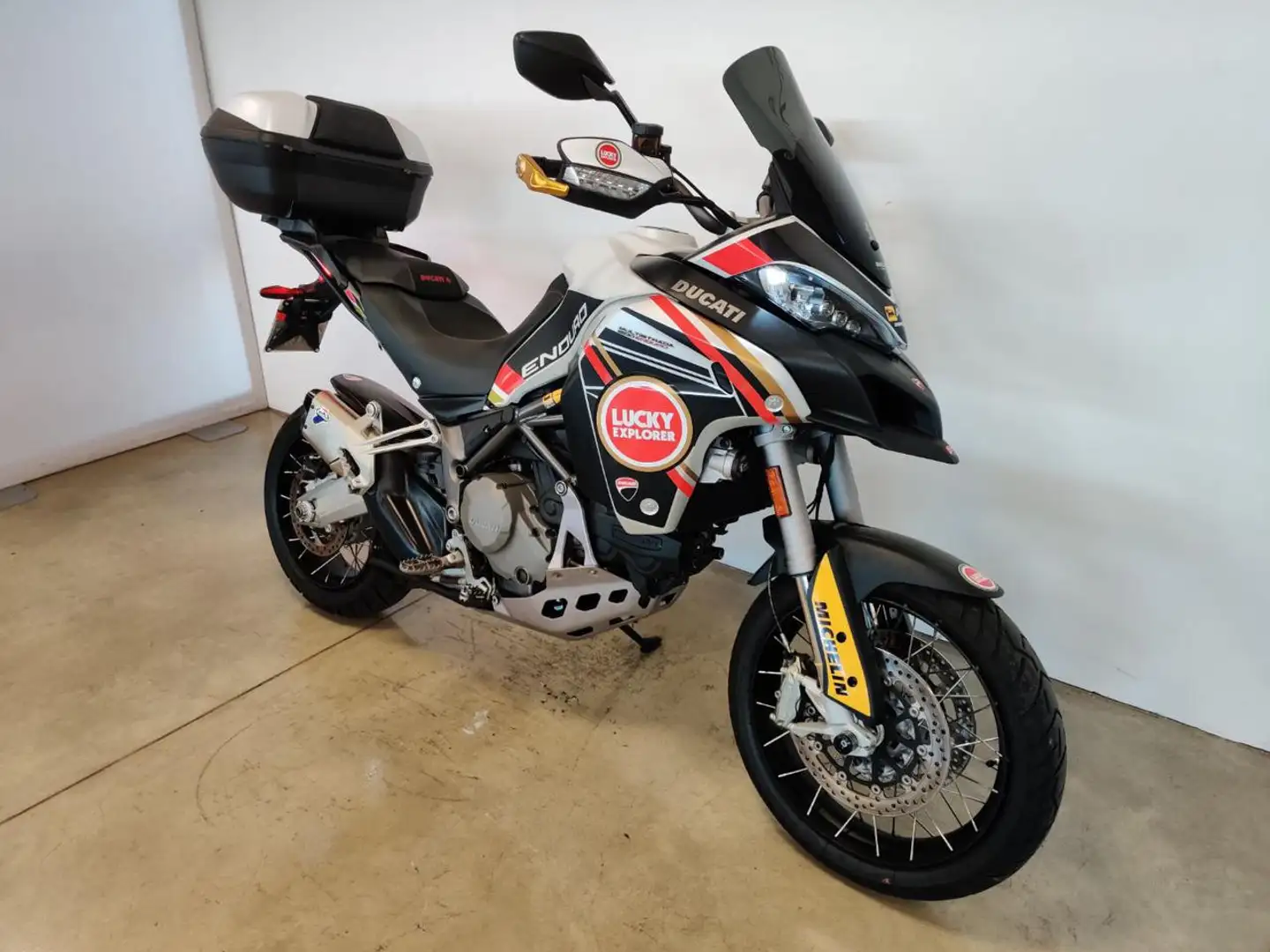 Ducati Multistrada 1200 ENDURO WHITE Blanco - 2