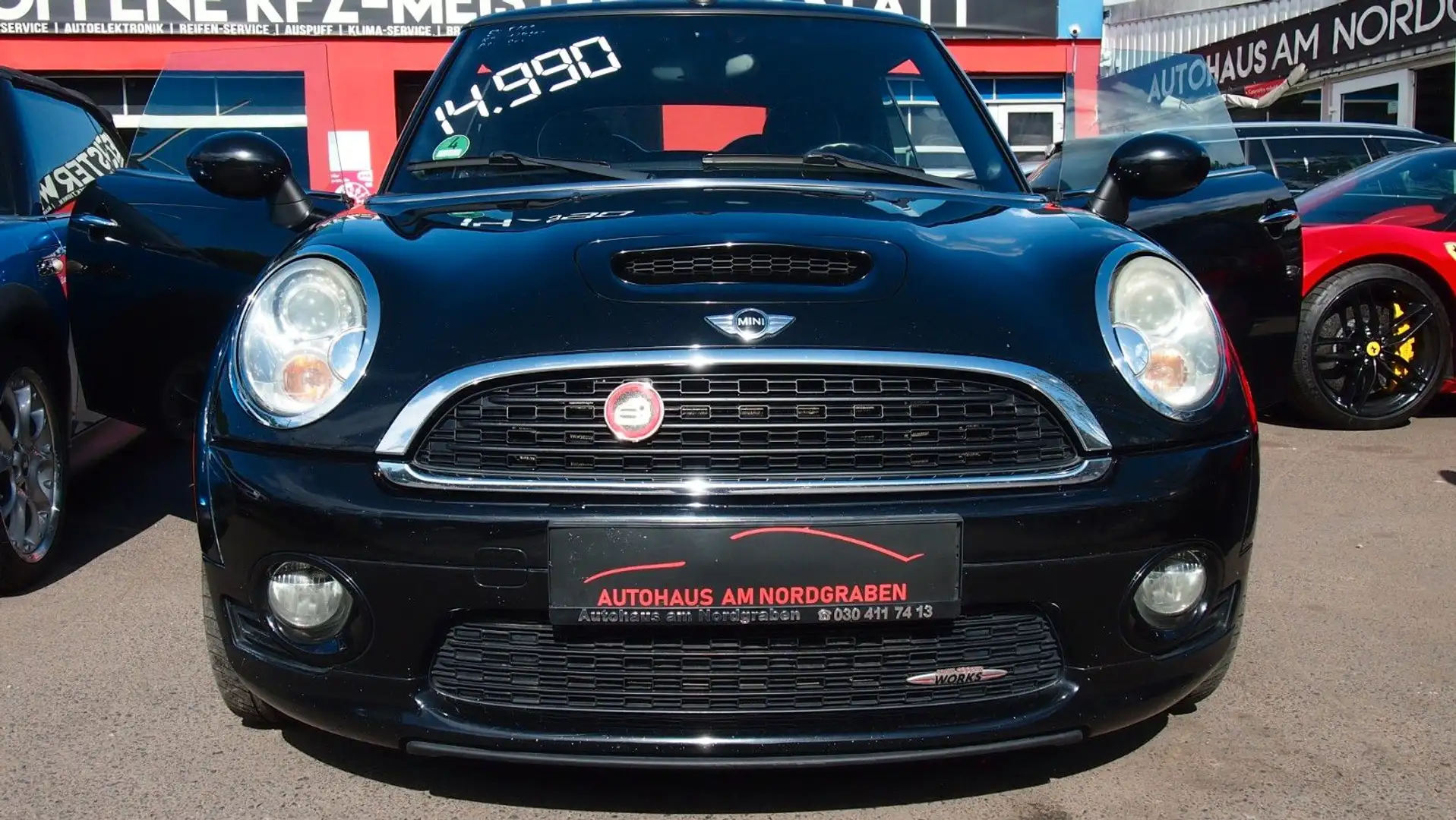 MINI John Cooper Works Cabrio JOHN COOPER WORKS CABRIO JCW NAVI PARKHILFE Schwarz - 2