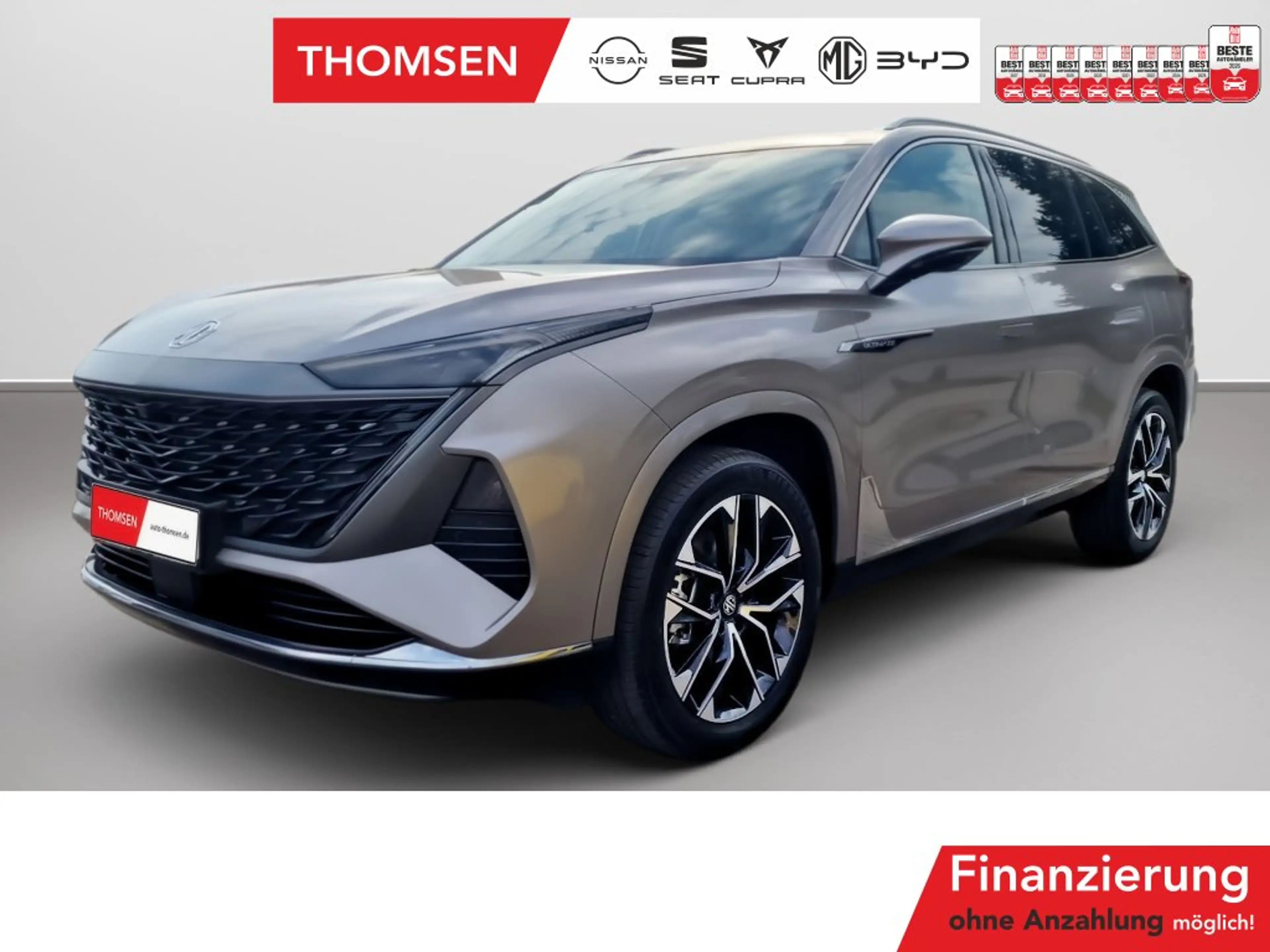 MG MGS9 PHEV Premium diverse Farben verfügbar