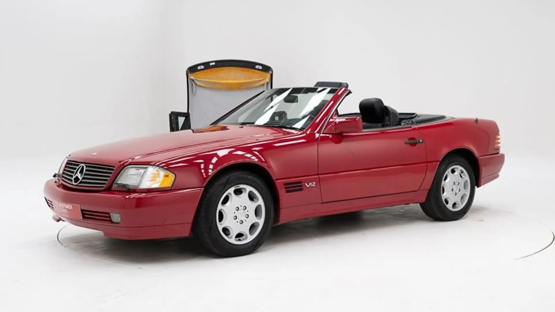 Mercedes-Benz SL 600 '95 CH07387 Rood - 1