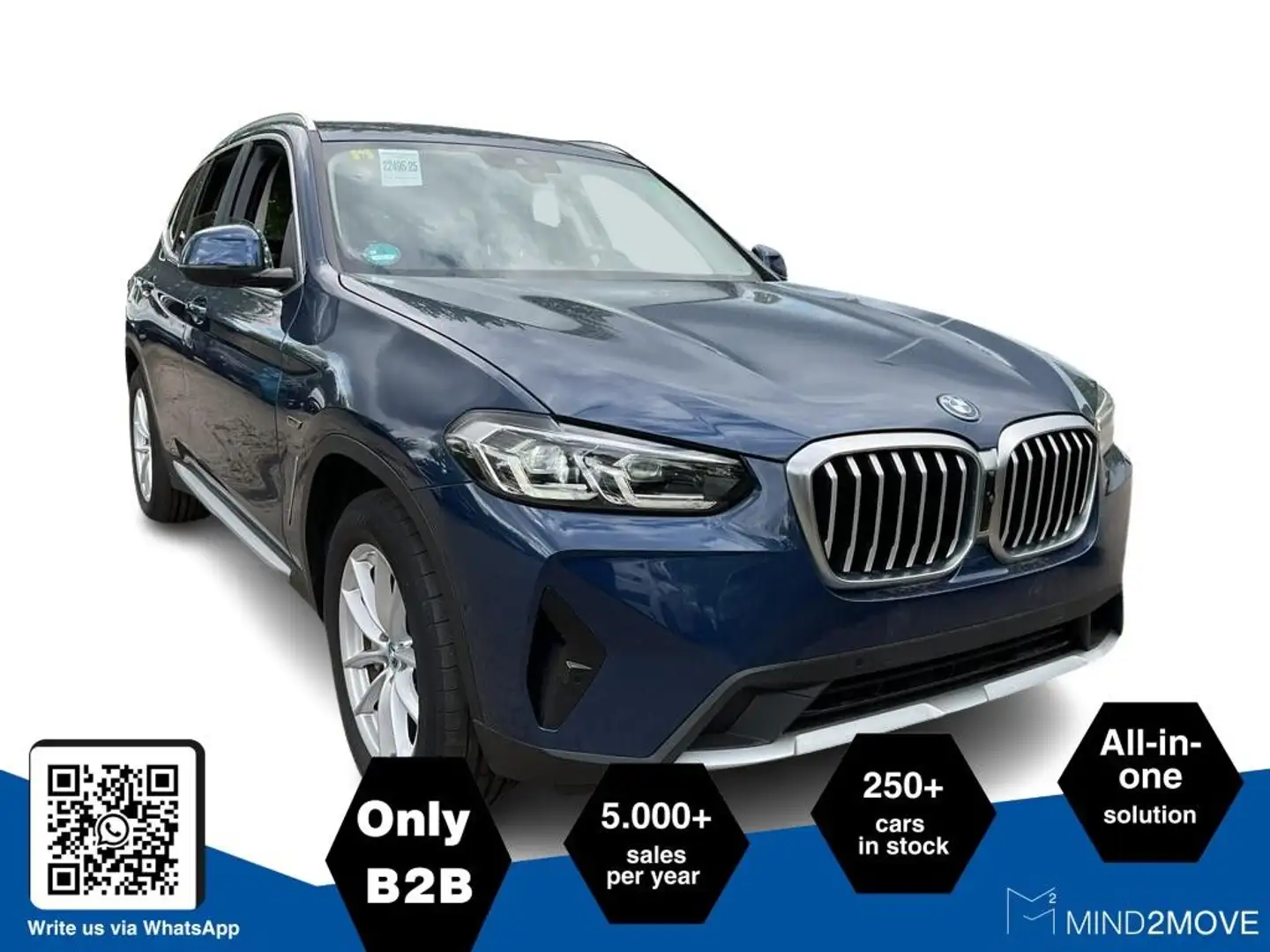BMW X3 xDrive30e xDrive (OPF)(EURO 6d) Blau - 1
