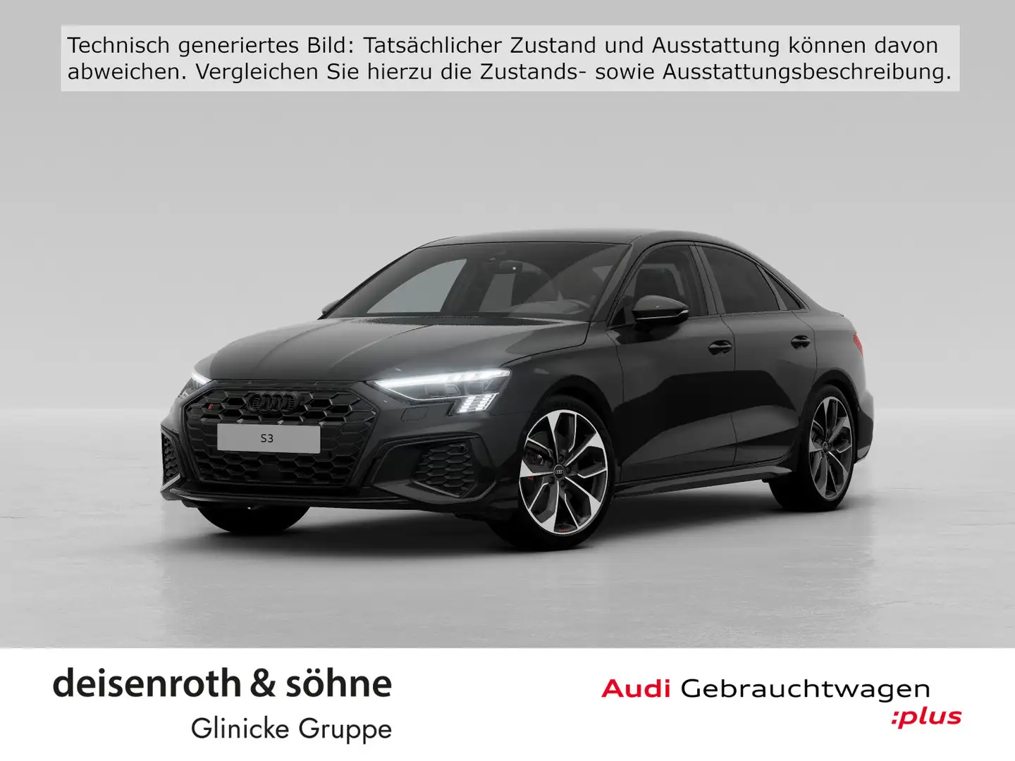 Audi S3 Matrix/B&O/ACC/Nav/Pano/Kam/Assist/ Schwarz - 1