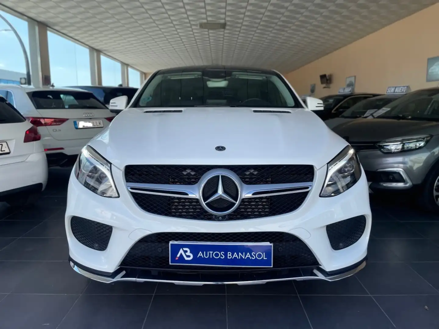 Mercedes-Benz GLE 350 Coupé 350d 4Matic Aut. Blanc - 1
