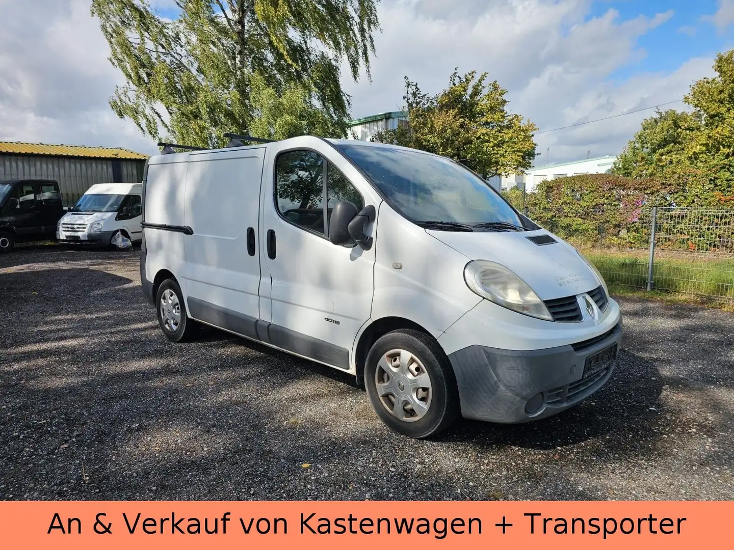 Renault Trafic Kasten L1H1 2,7t "Tüv Neu" mit Klima Weiß - 1