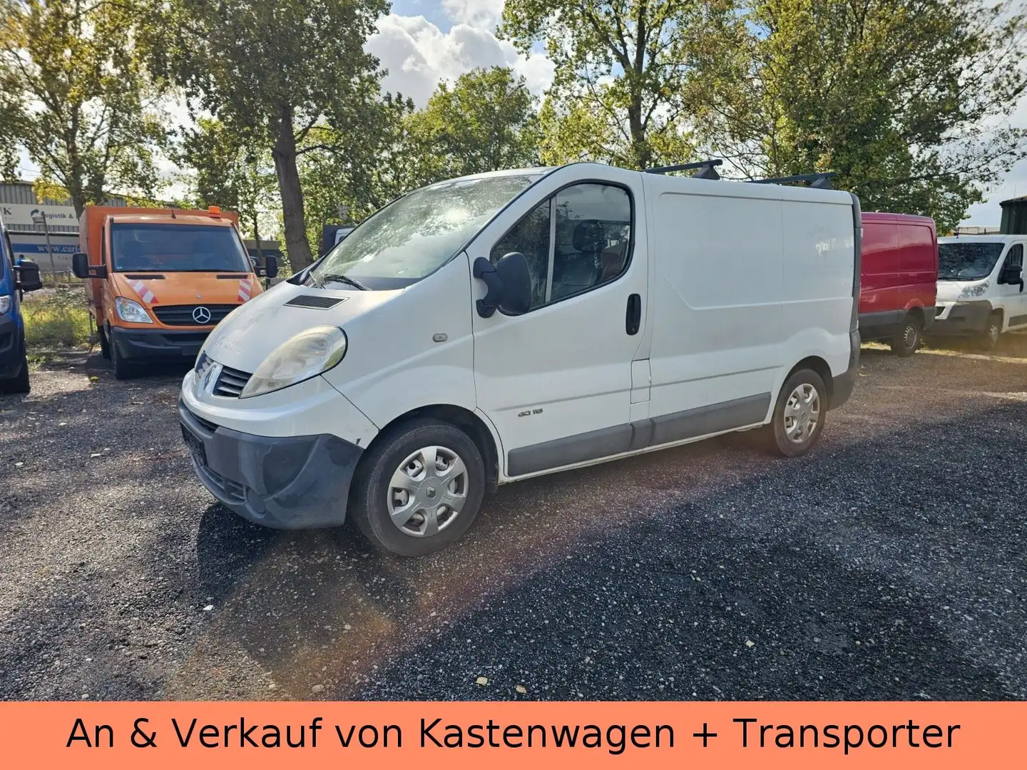 Renault Trafic Kasten L1H1 2,7t "Tüv Neu" mit Klima Weiß - 2