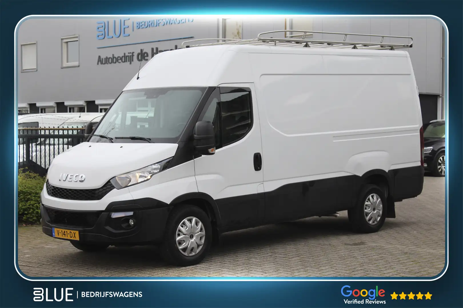 Iveco Daily 35S13V L2H2 Himatic Automaat ✓3-zits ✓imperiaal ✓3 Wit - 1