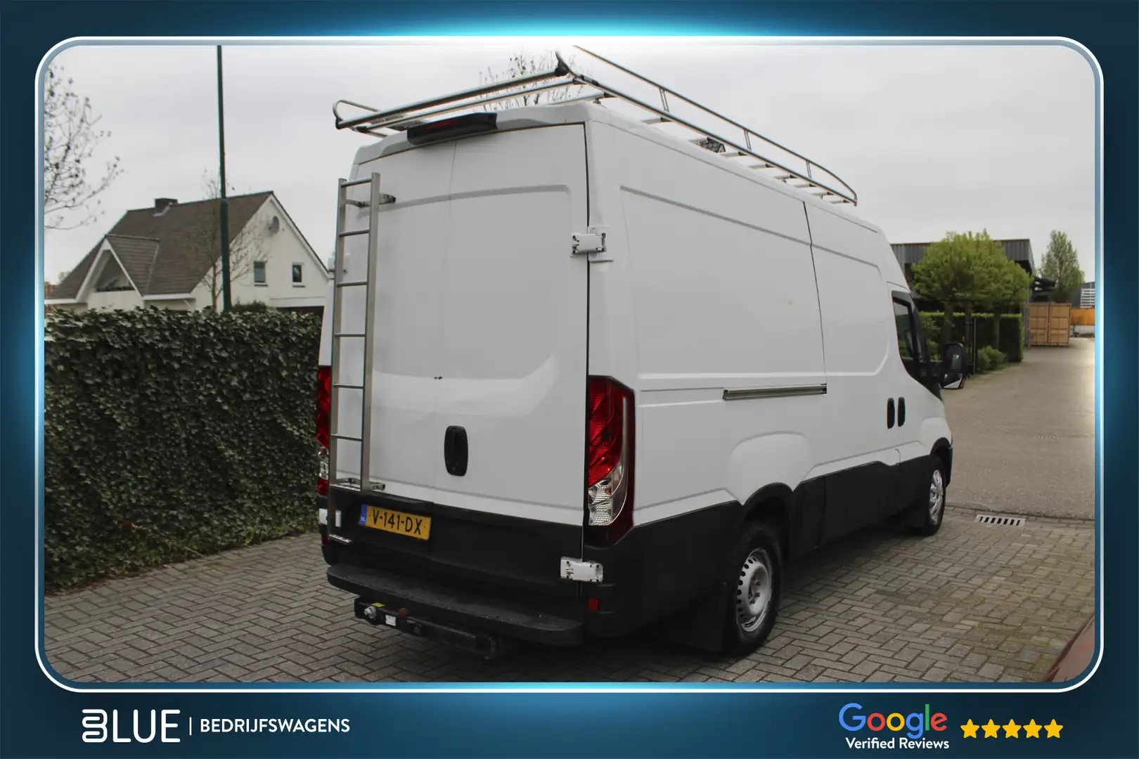 Iveco Daily 35S13V L2H2 Himatic Automaat ✓3-zits ✓imperiaal ✓3 Wit - 2