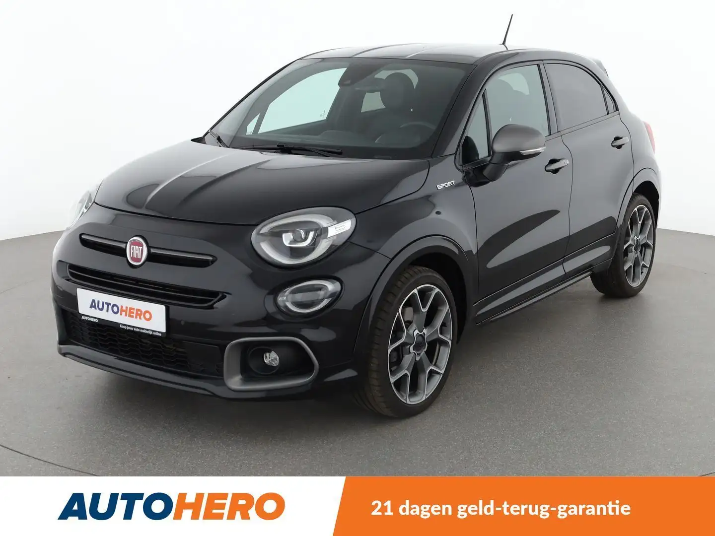 Fiat 500X 1.3 Turbo Sport Zwart - 1