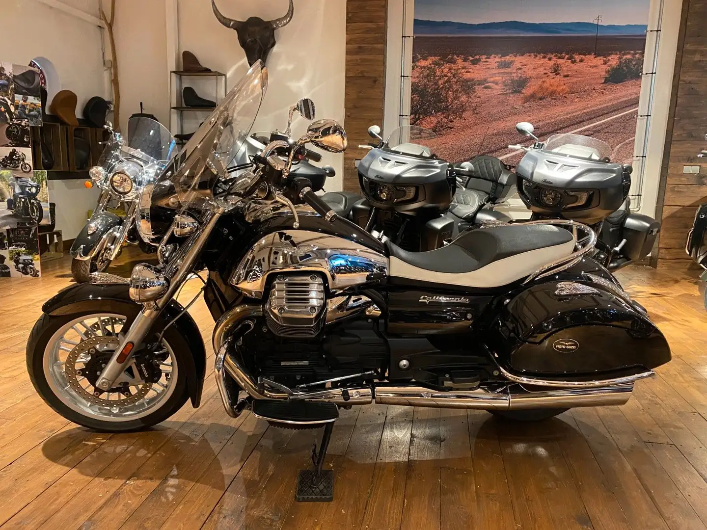 Moto Guzzi California 1400 Neu & Original" 4,99 % Siyah - 1