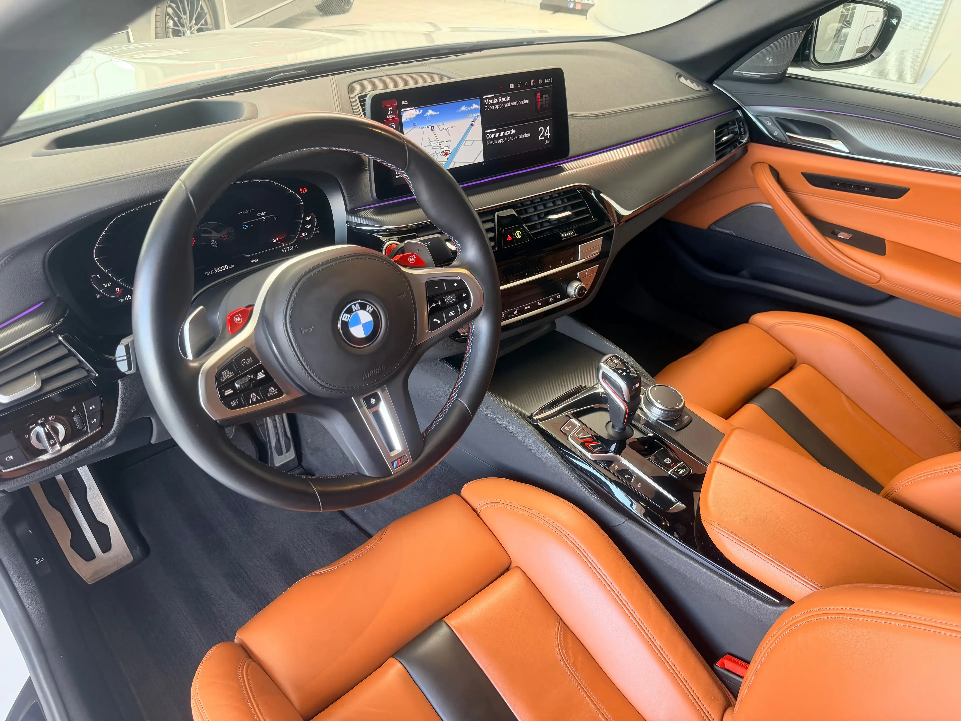 BMW M5 M5 4.4AS V8 Competition LASER / HUD / TV REAR / CLEAN — photo 13