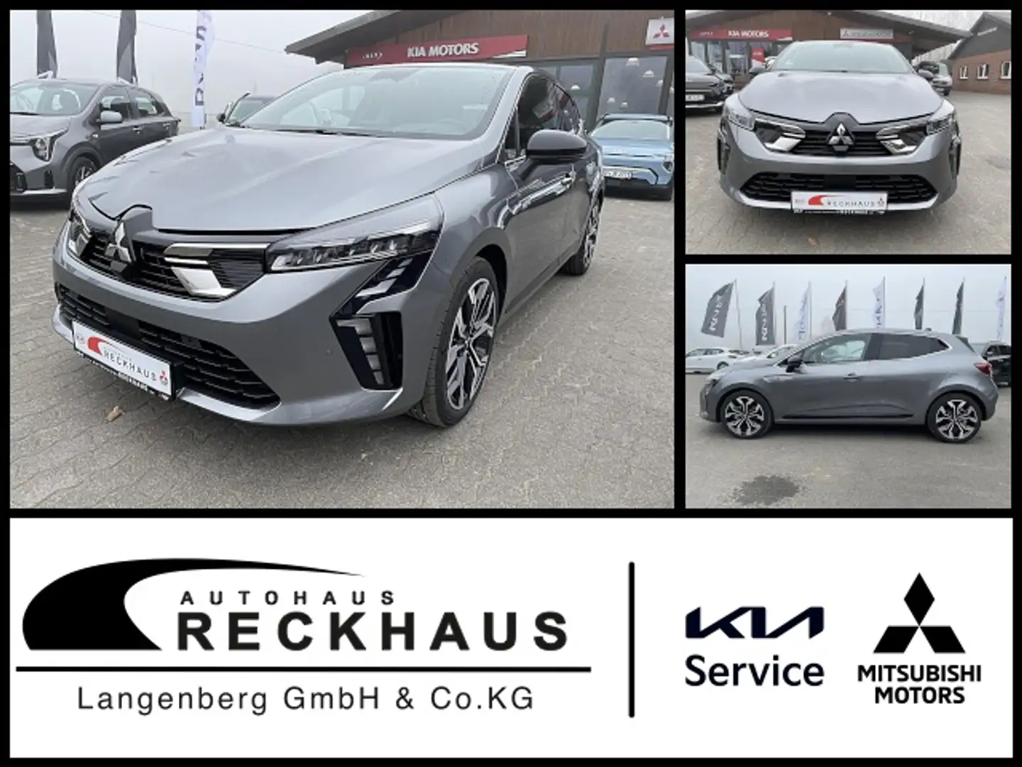 Mitsubishi Colt Hybrid SELECT 1,6l AT Klima Navi Rückfahrkamera Grigio - 1