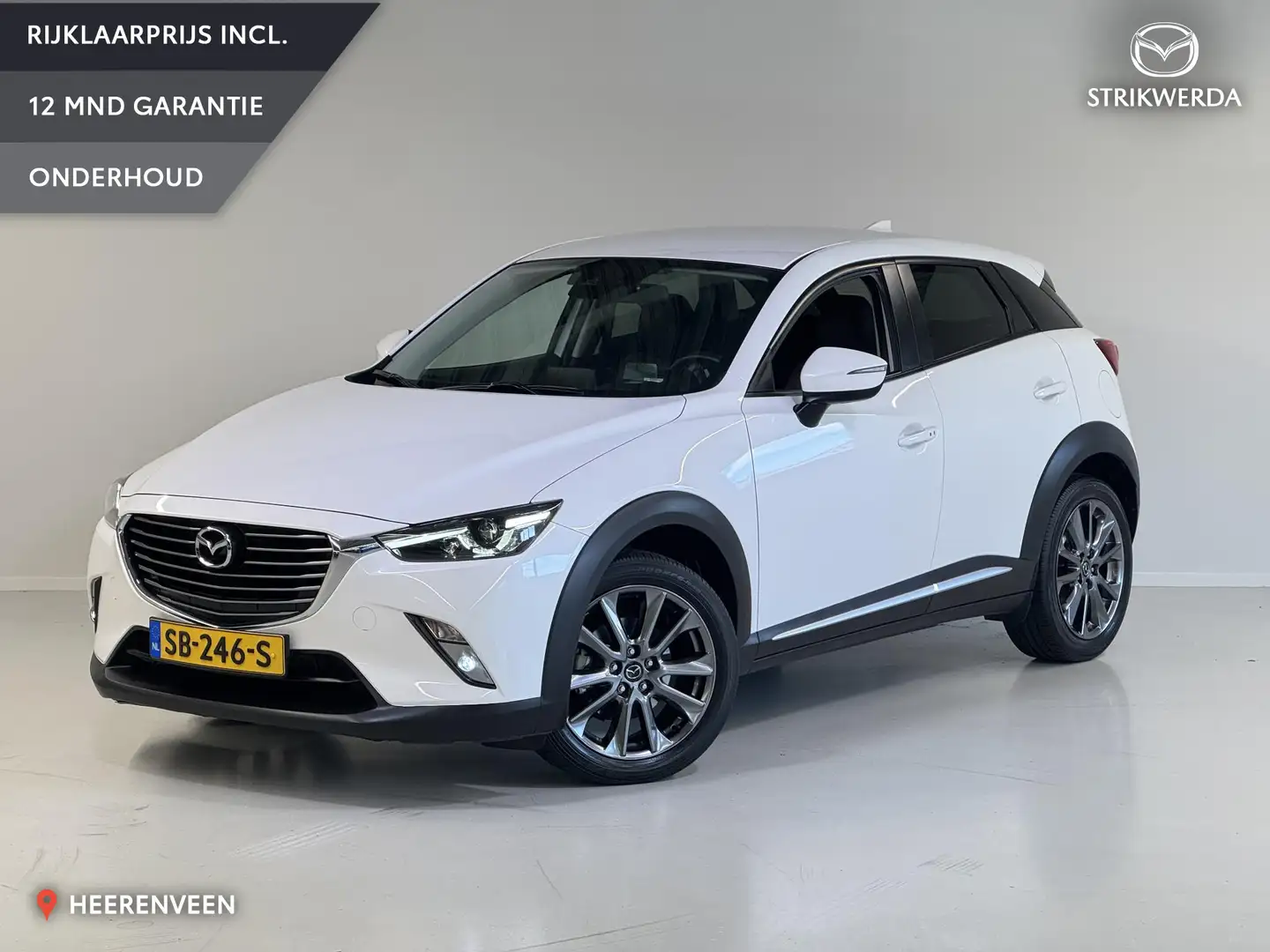 Mazda CX-3 2.0 SkyActiv-G 120 GT-Luxury Blanc - 1