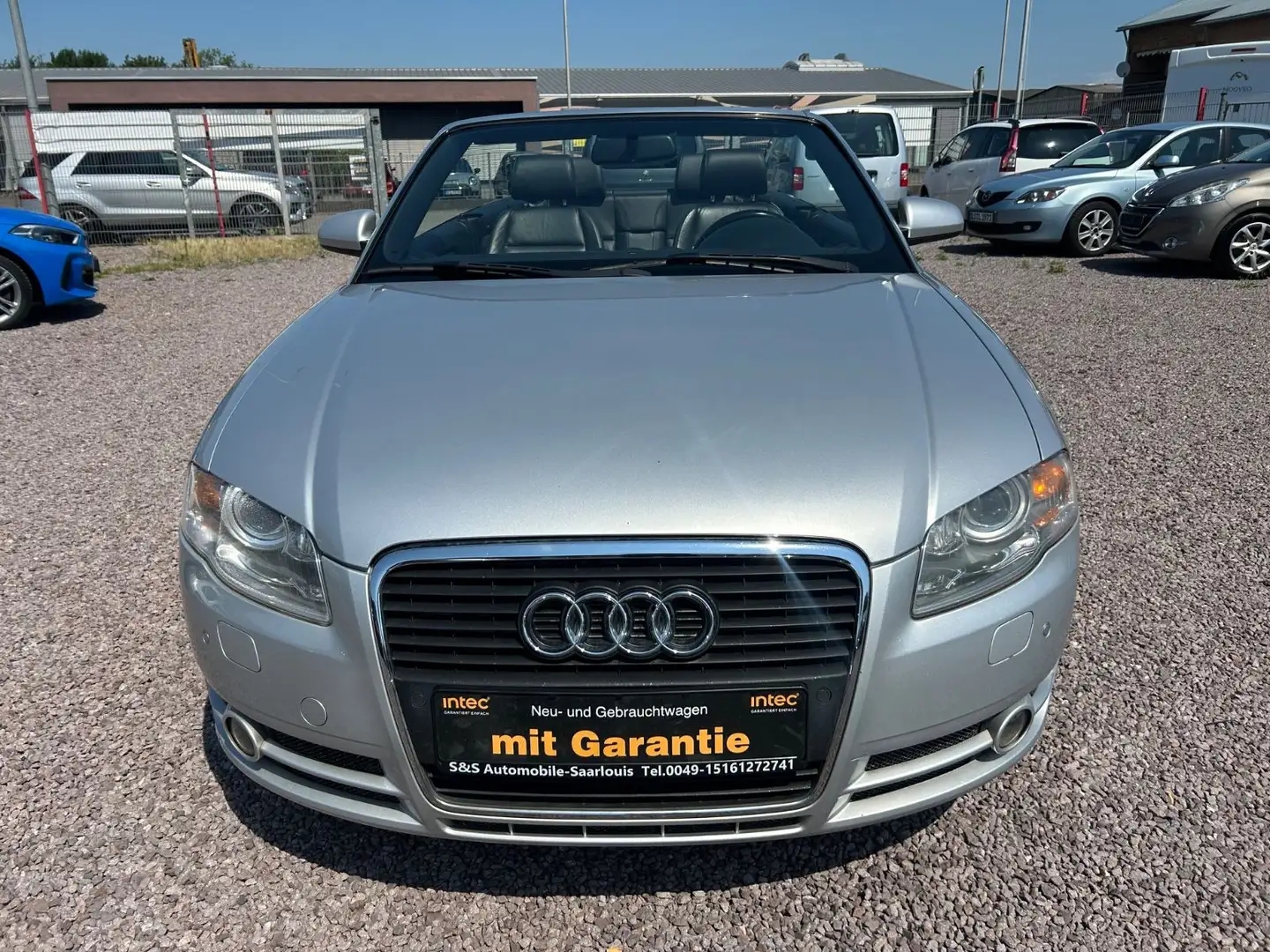 Audi A4 Cabriolet 1.8 T *Navi*Xenon*Vollleder* Silber - 2