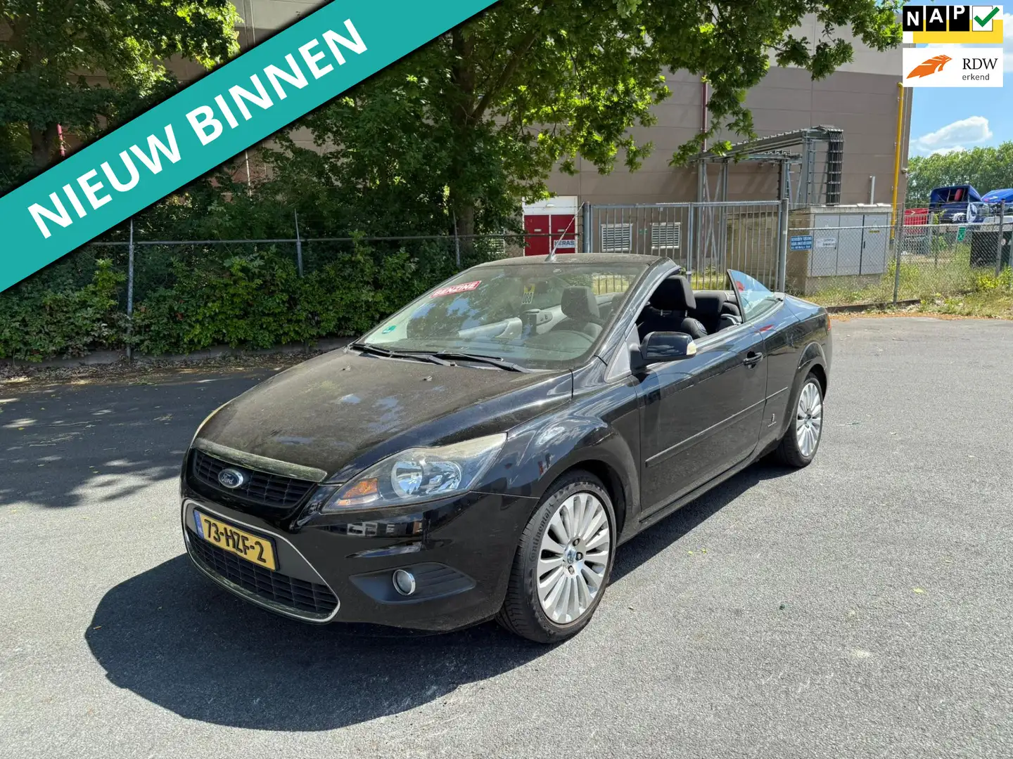 Ford Focus CC Coupé-Cabriolet 1.6 Trend DAK WERKT PERFECT , ACHT Negru - 1