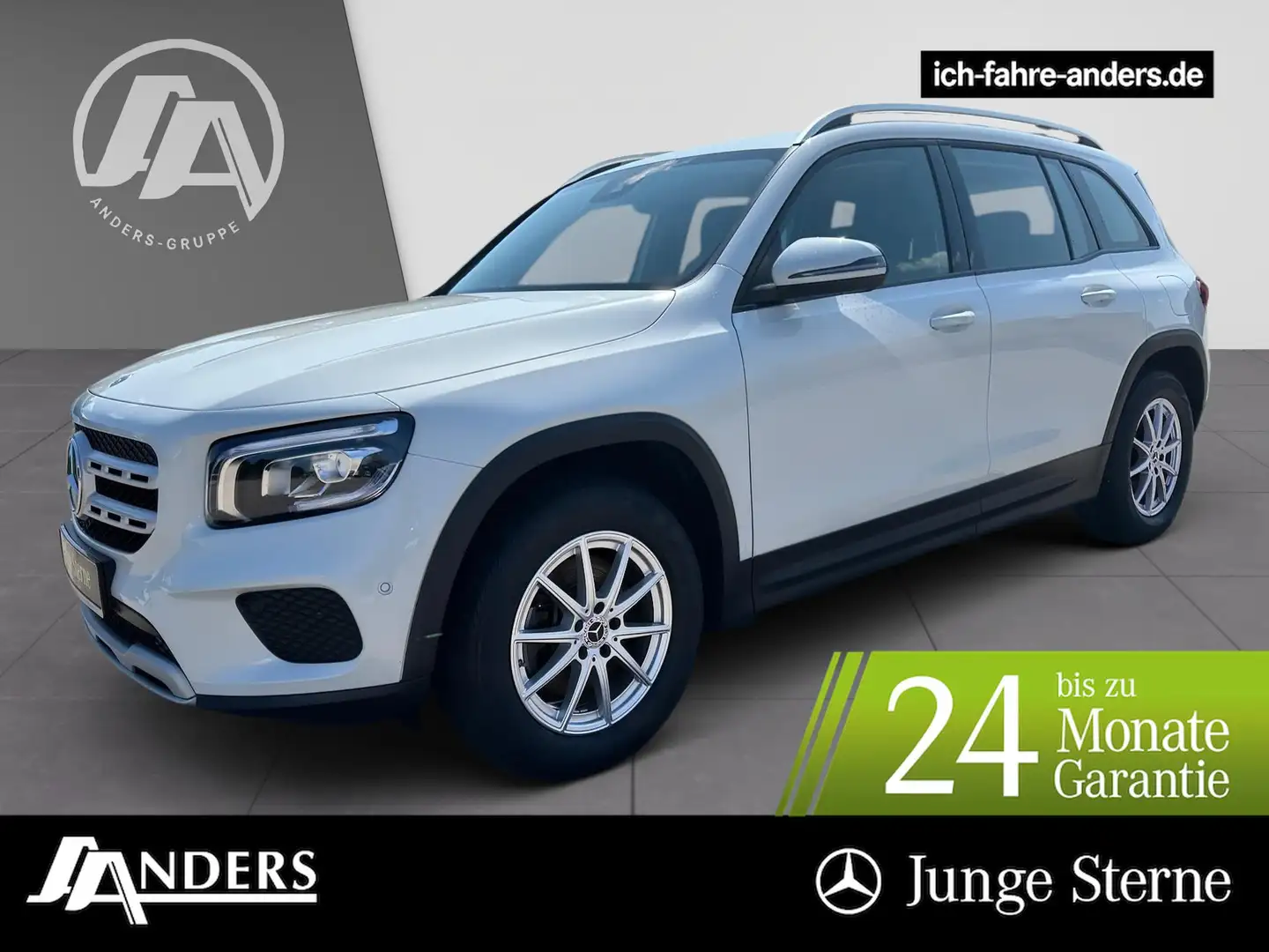 Mercedes-Benz GLB 200 d 4M MBUX+SHZ+LED+PDC+AHK+Apple+Kamera Blanc - 1