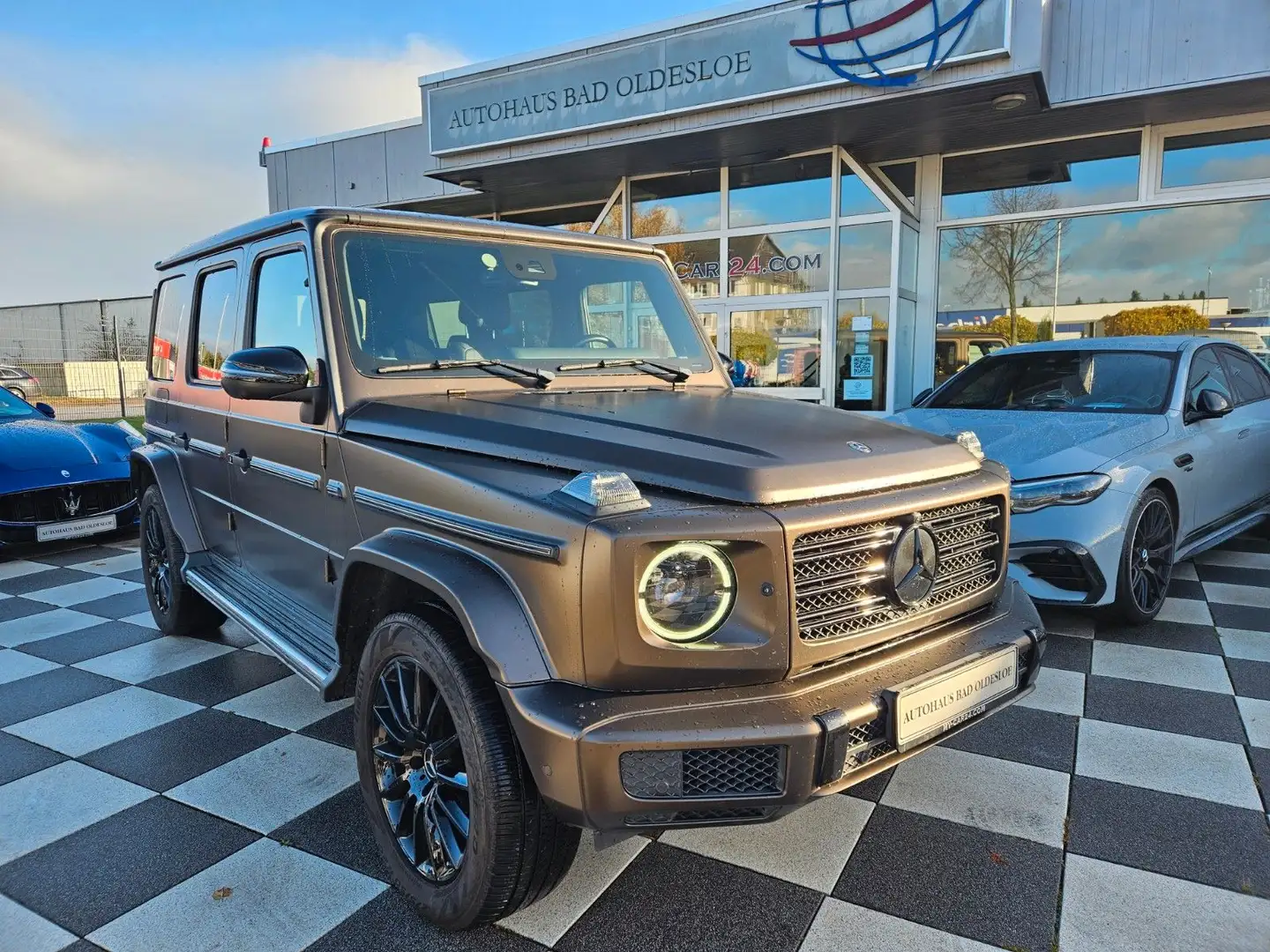 Mercedes-Benz G 500 AMG +Massage+Schiebedach+Multib.LED Grau - 1