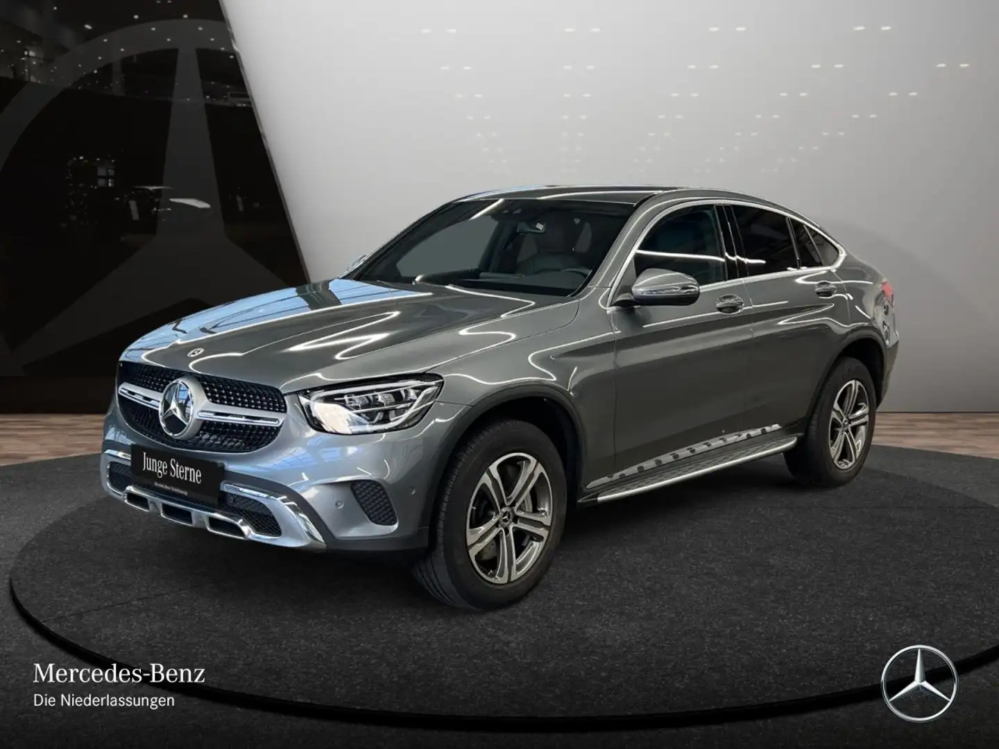 Mercedes-Benz GLC 300 de Coupé 4M LED+KAMERA+KEYLESS+9G Grau - 2