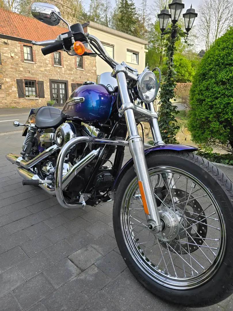 Harley-Davidson Dyna Super Glide Blauw - 1