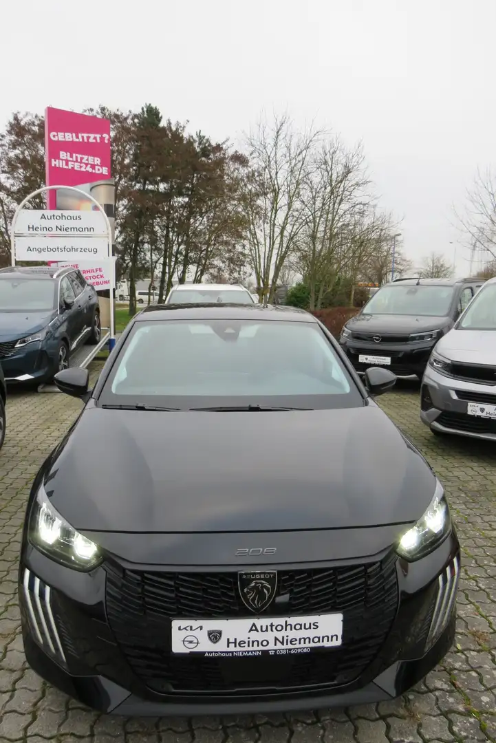 Peugeot 208 Allure PT 100 *NAVI*DAB*LED*RFK*LM*SH*TEMP*TWA* Schwarz - 1