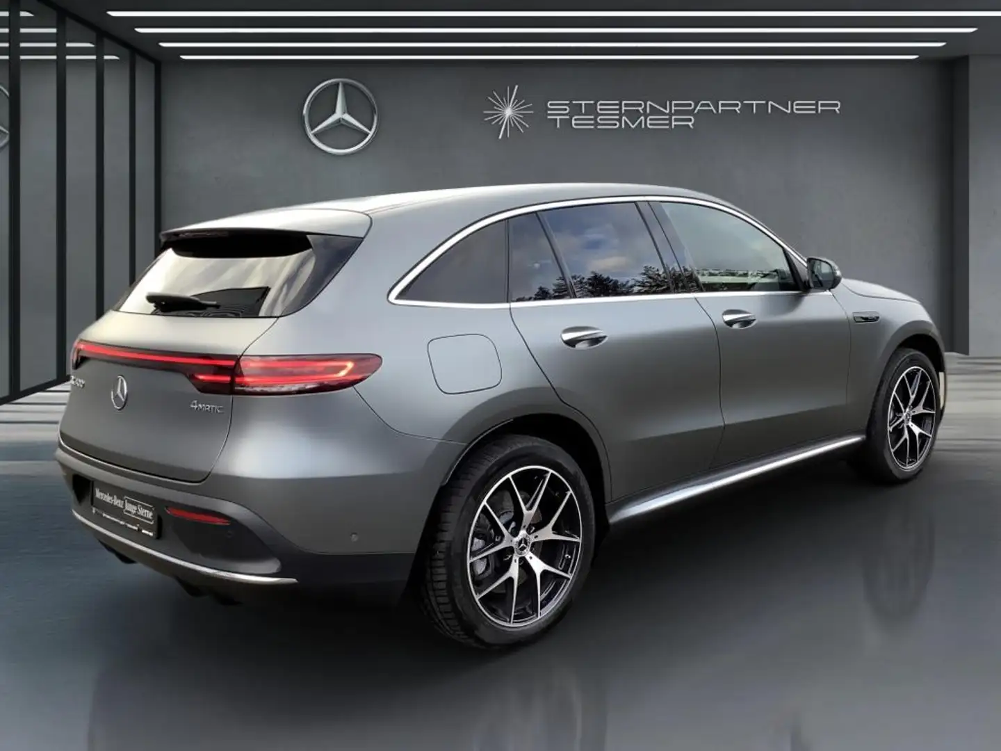 Mercedes-Benz EQC 400 4M AMG+MBUX+Memory+Ambiente+Designo+360° Grau - 2