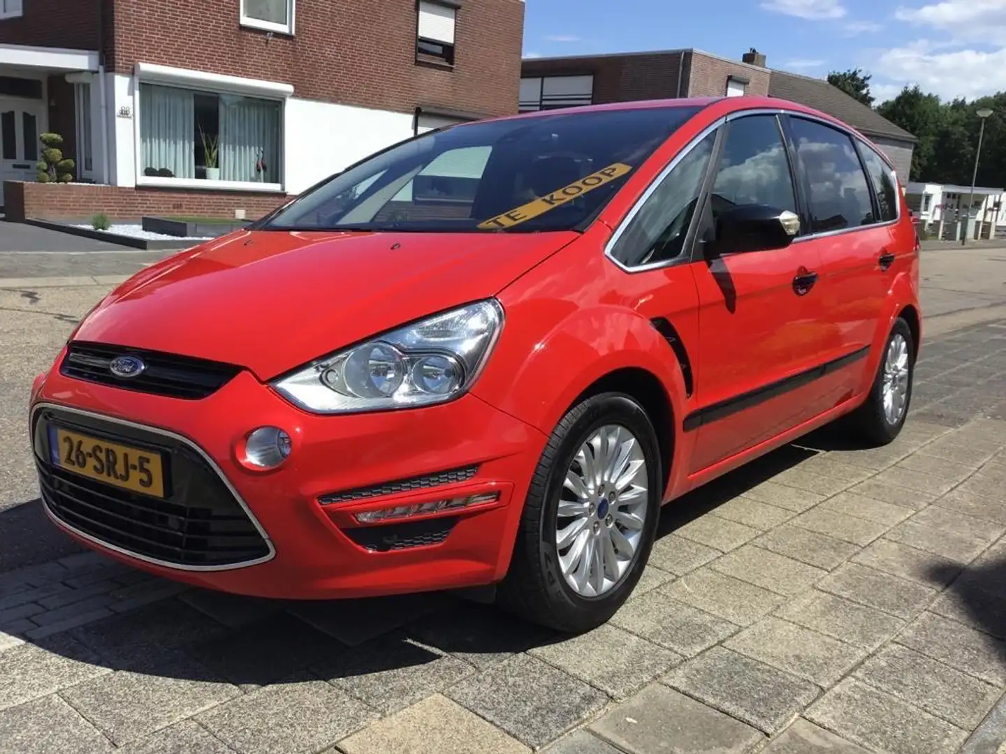 Ford S-Max 1.6 EcoBoost SCTI, 7pers, Navi, Trekhaak Красный - 1