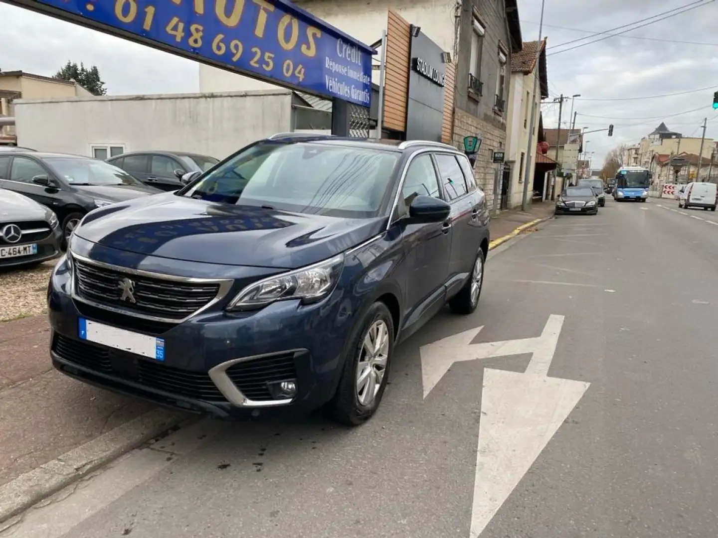 Peugeot 5008 PEUGEOT 5008 BLUEHDI 130cv active business 7places Bleu - 1