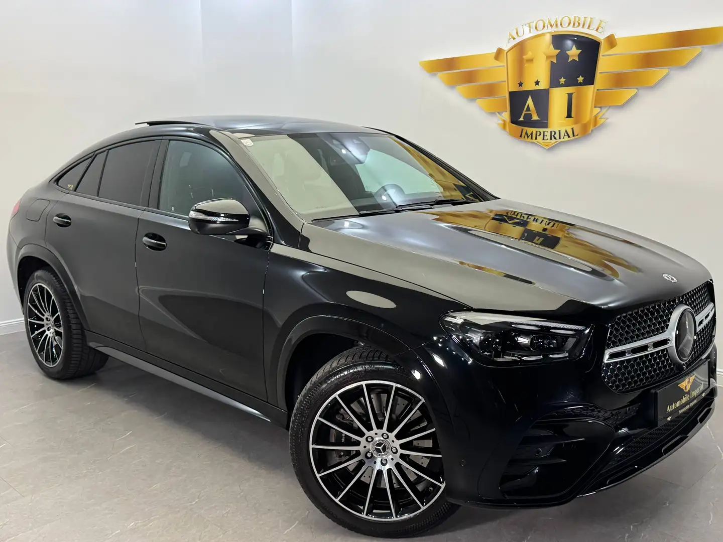 Mercedes-Benz GLE 400 e 4MATIC Aut. // AMG LINE // 1.BESITZ // LEASINGFÄHIG // Schwarz - 1