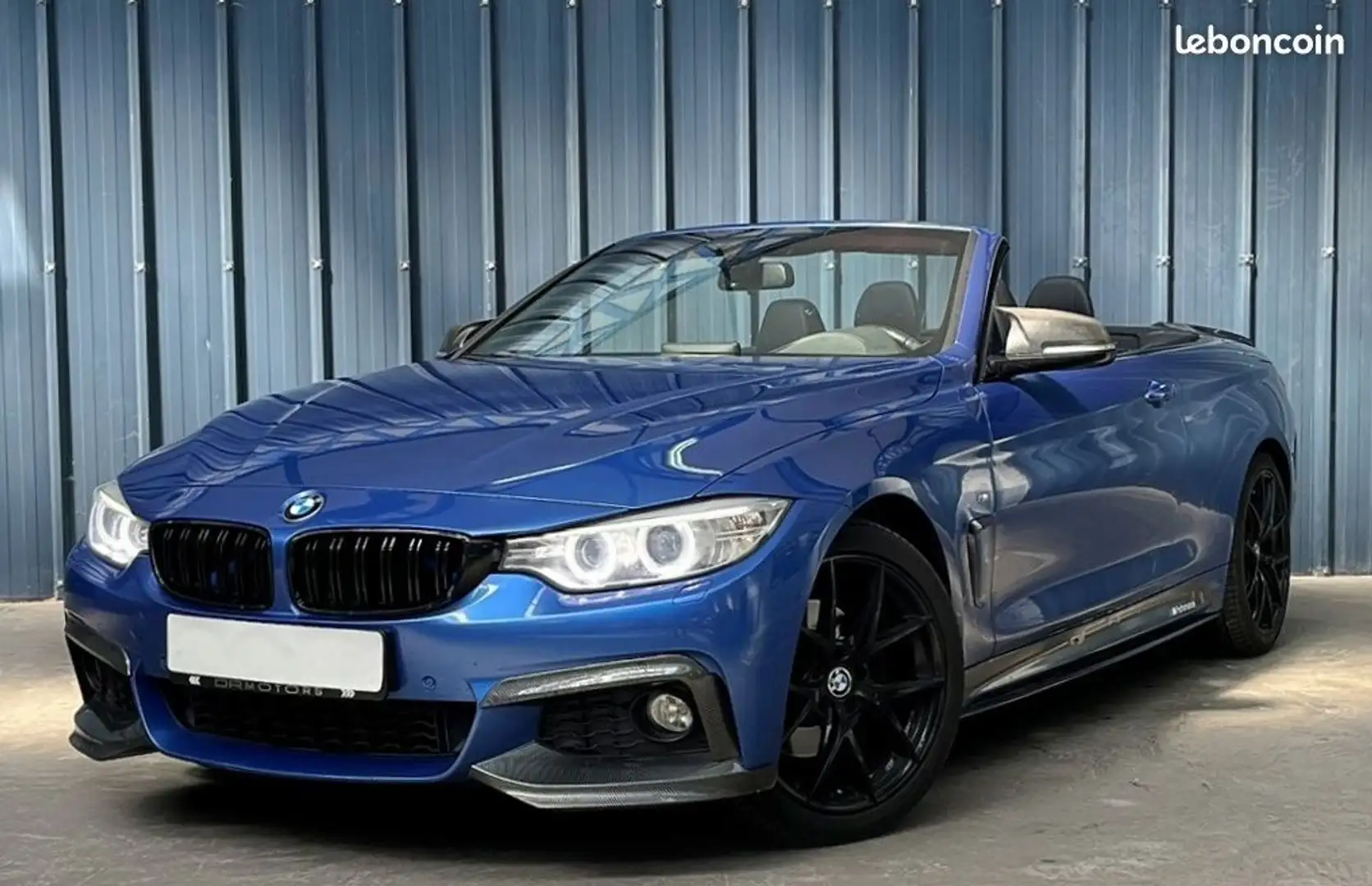BMW 428 SERIE (F33) CABRIOLET 428I 245 M SPORT BVA8 Sièges Blu/Azzurro - 1