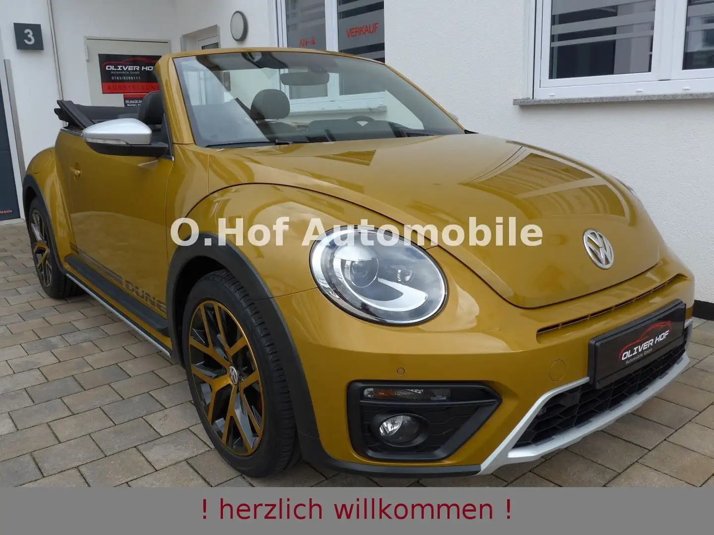 Volkswagen Beetle 2.0TSI DSG Dune ! VOLLAUSSTATTUNG ! Geel - 1