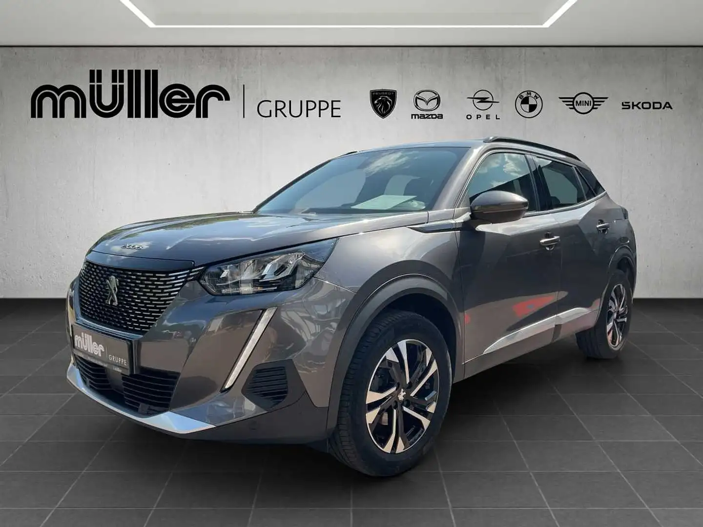 Peugeot 2008 PureTech 130 Allure Gris - 1