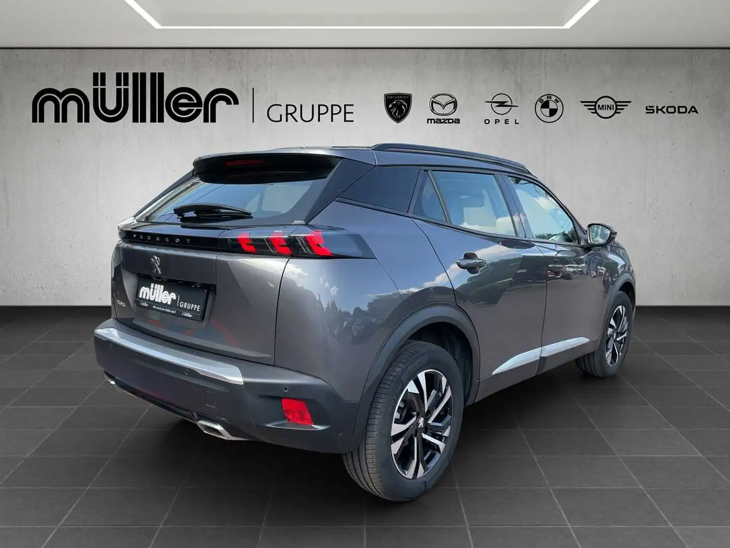 Peugeot 2008 PureTech 130 Allure Gris - 2