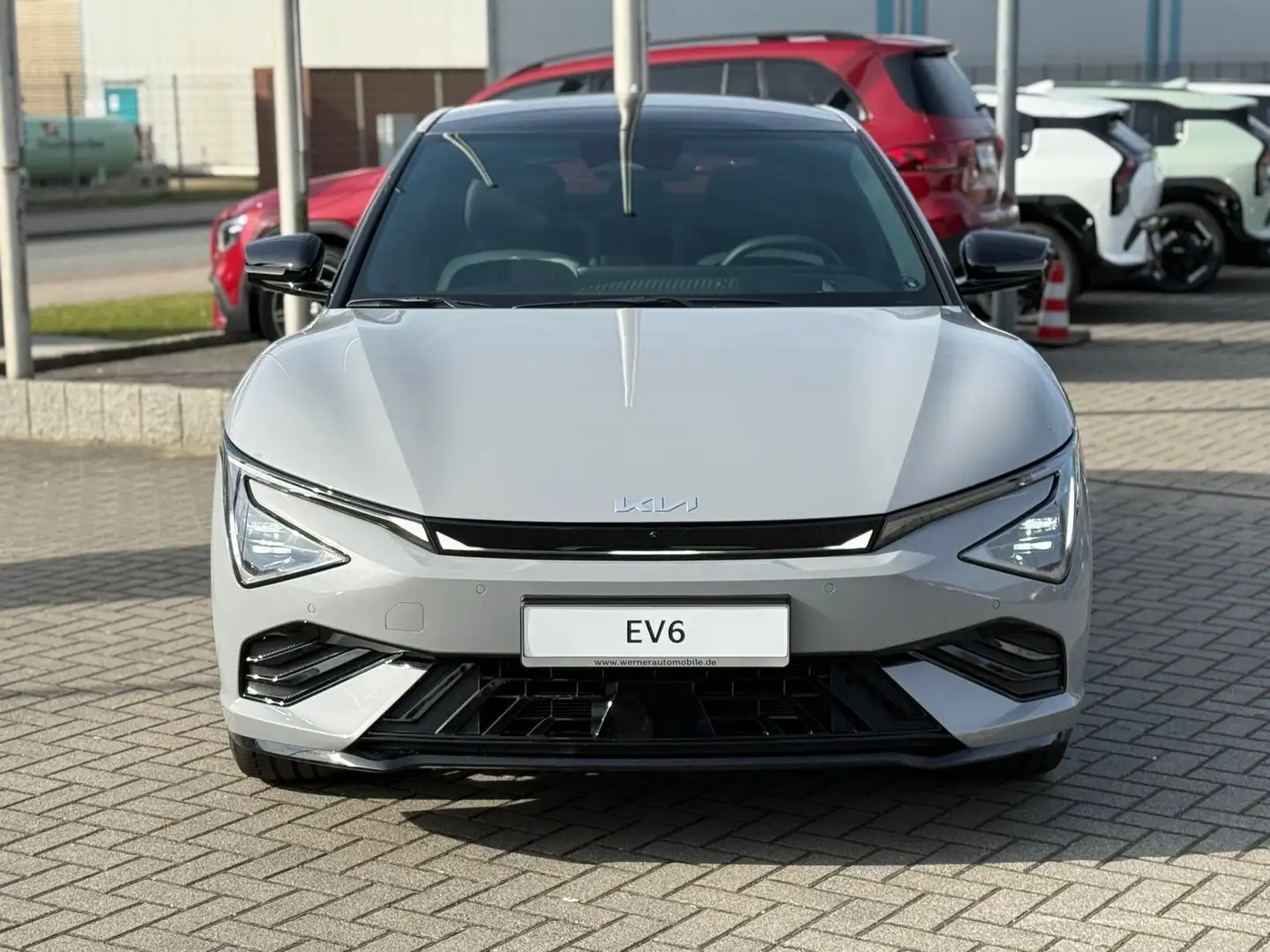 Kia EV6 GT-line 84 kWh RWD WP GD ASS+ SD Tec Grau - 2