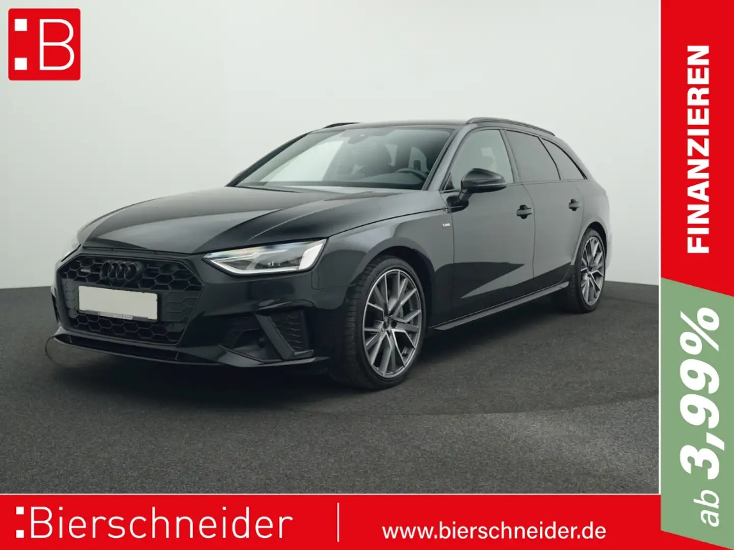 Audi A4 Avant 40 TDI S-tronic quattro s-line NAVI KAMERA A Schwarz - 1