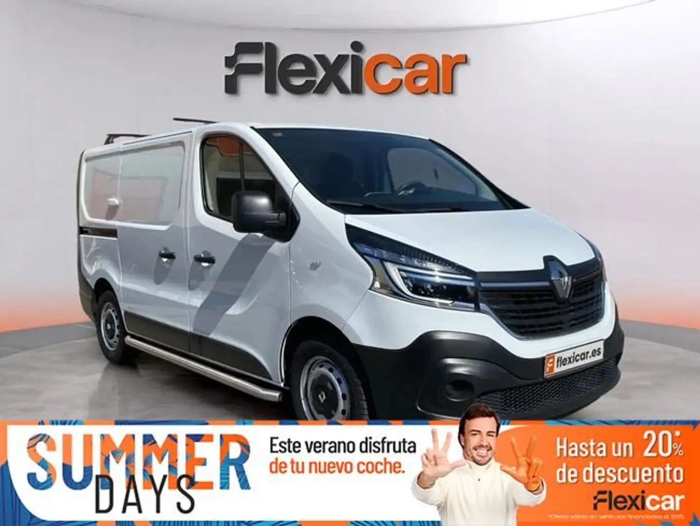Renault Trafic dCi+95CV+L1+H1 Blanco - 1