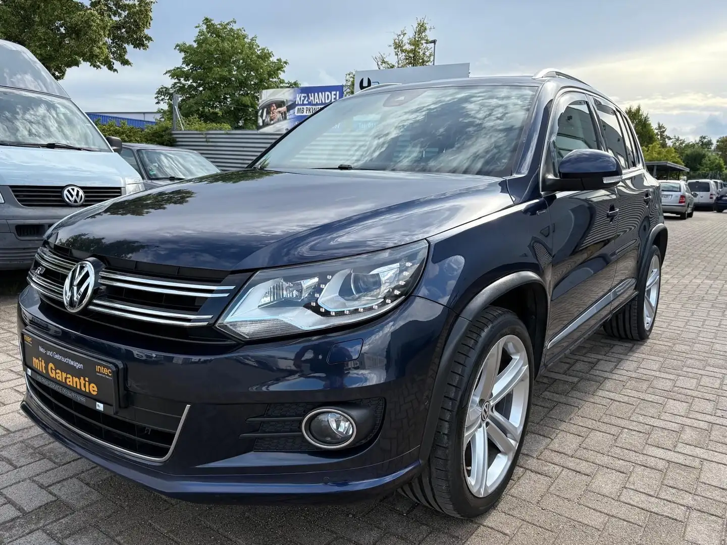 Volkswagen Tiguan R-Line 4motion/Automatik/Pano/kamera/Navi Blau - 1