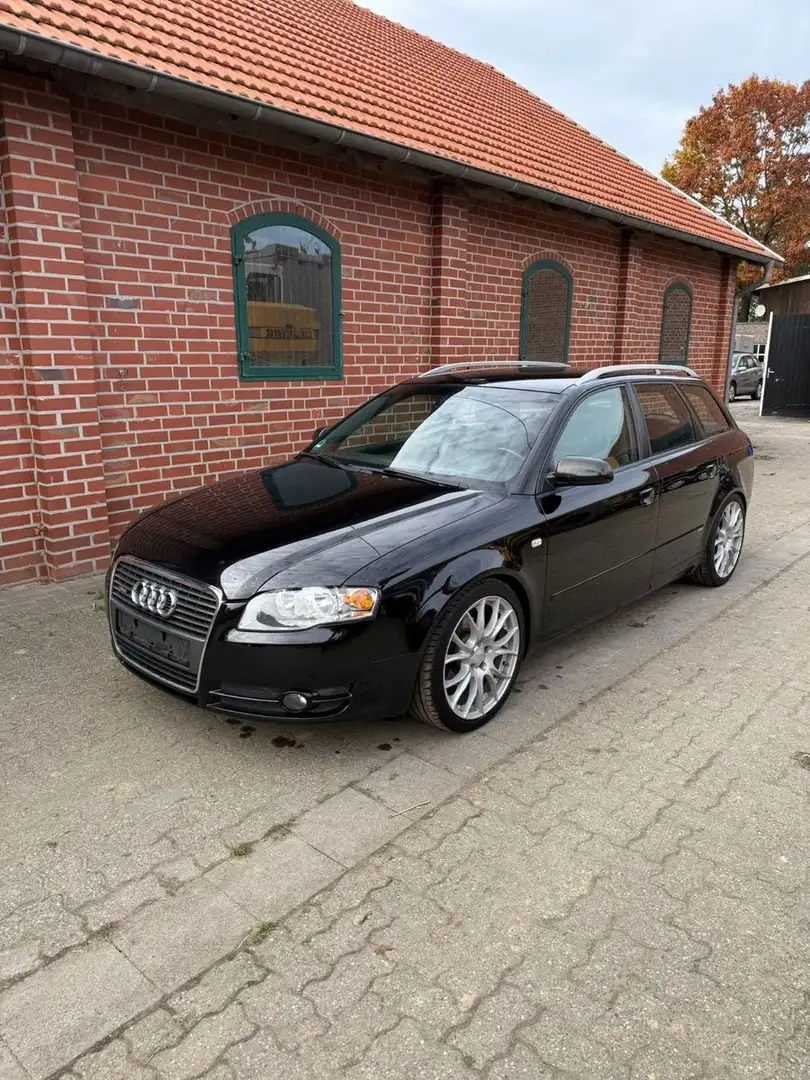 Audi A4 Avant 2.0 S Line Sport Schwarz - 1