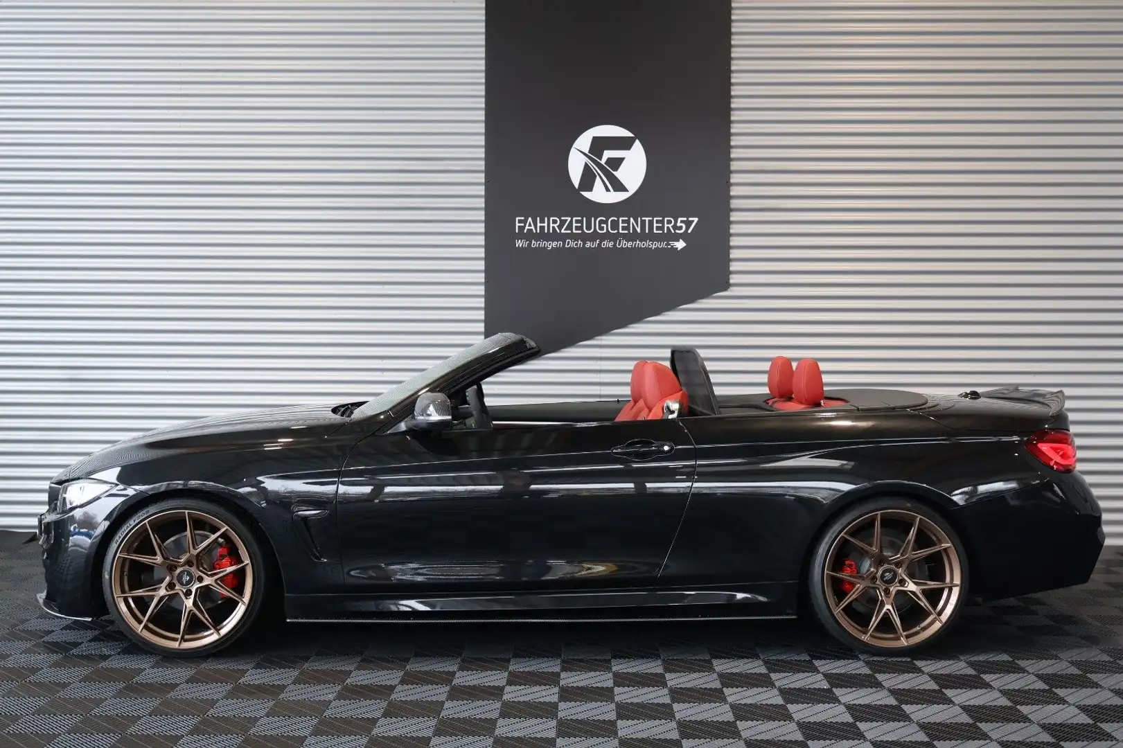 BMW 430 i xDrive Cabrio M4 OPTIK/H&K/CARPLAY/RFK/20" Noir - 2