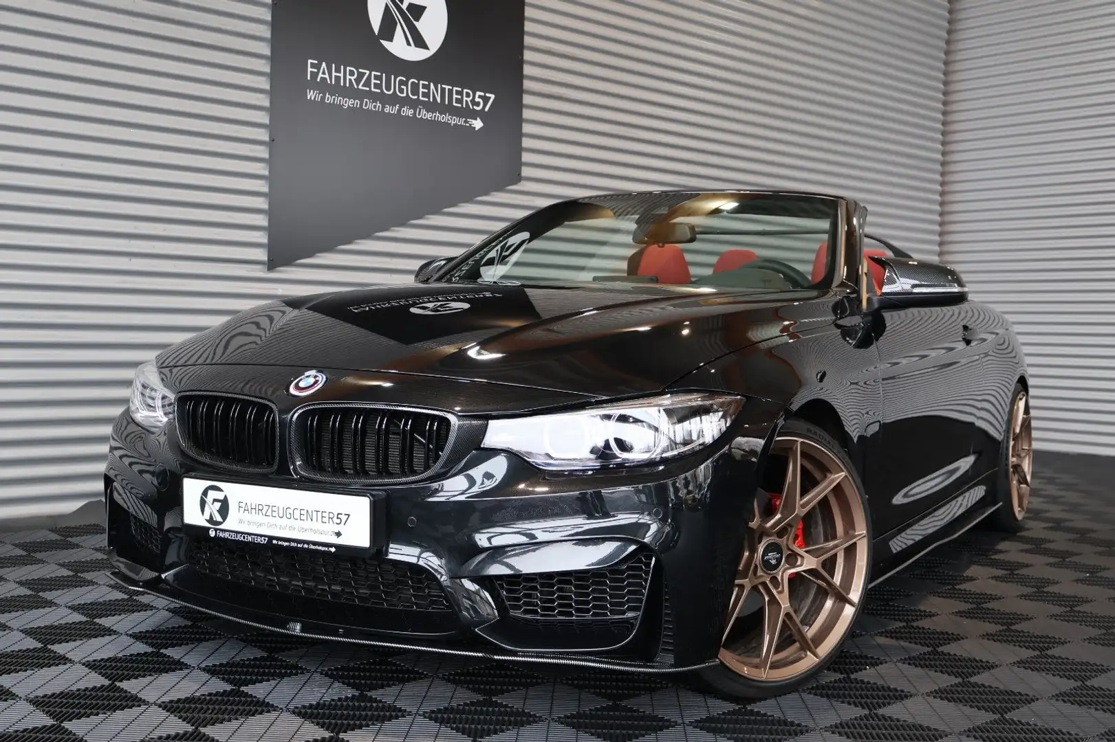 BMW 430 i xDrive Cabrio M4 OPTIK/H&K/CARPLAY/RFK/20" Noir - 1