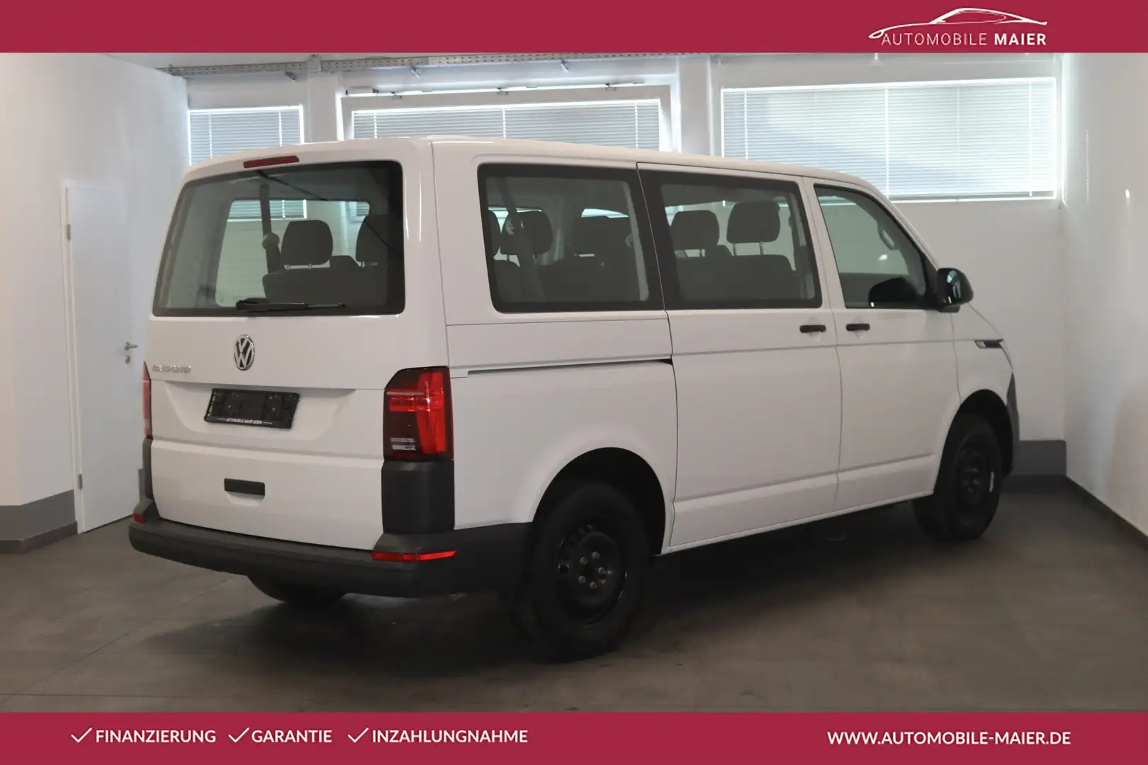 Volkswagen T6 Transporter T6.1 2.0 TDI DSG-LED-LEDER-9 SI.- Blanc - 2