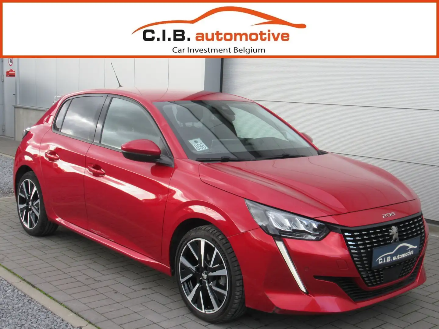 Peugeot 208 1.2 PureTech / € 10.330 netto / Allure / Aut. Rouge - 1