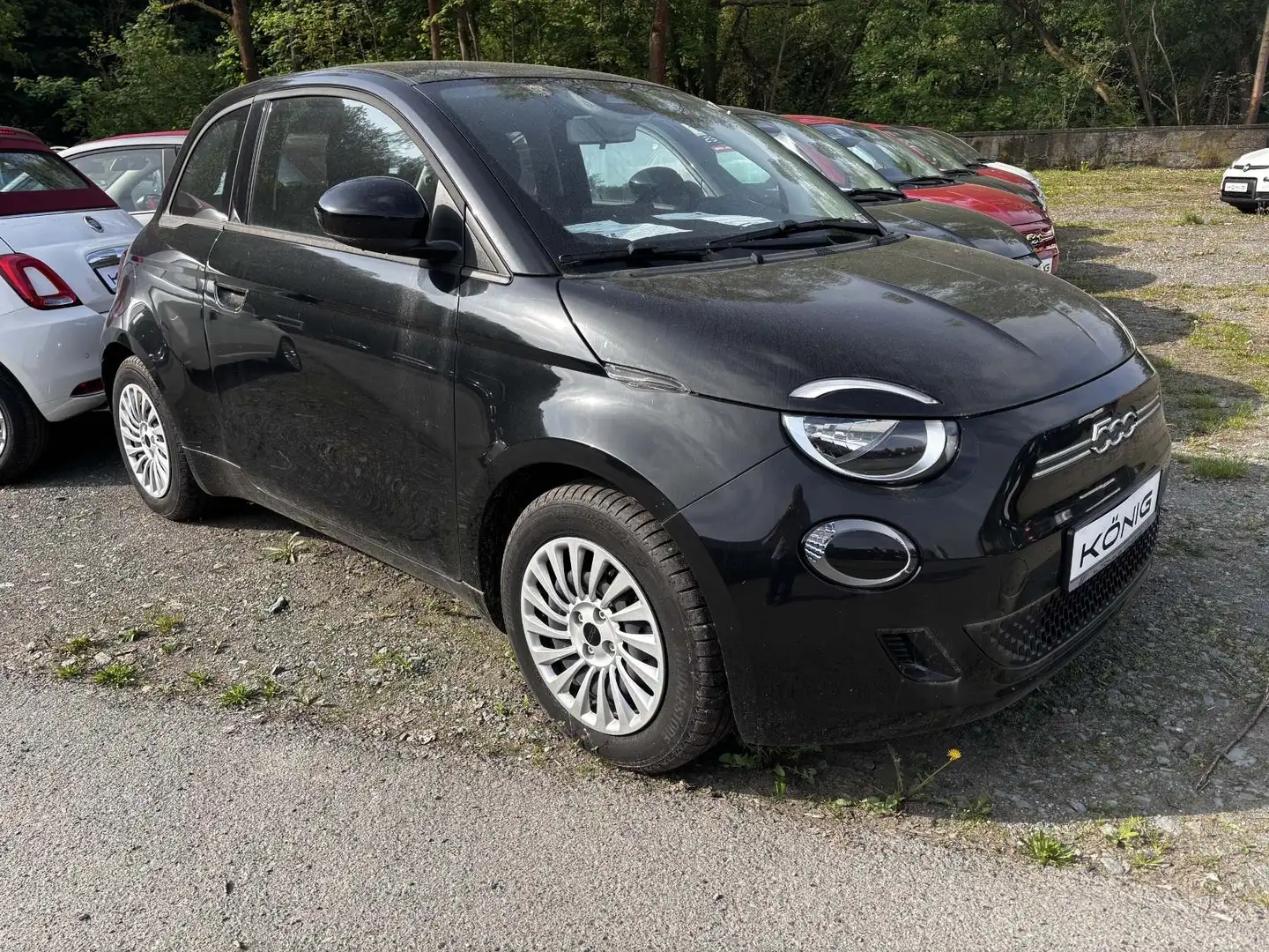 Fiat 500 MY23 Elektro Klimaautomatik Schwarz - 2
