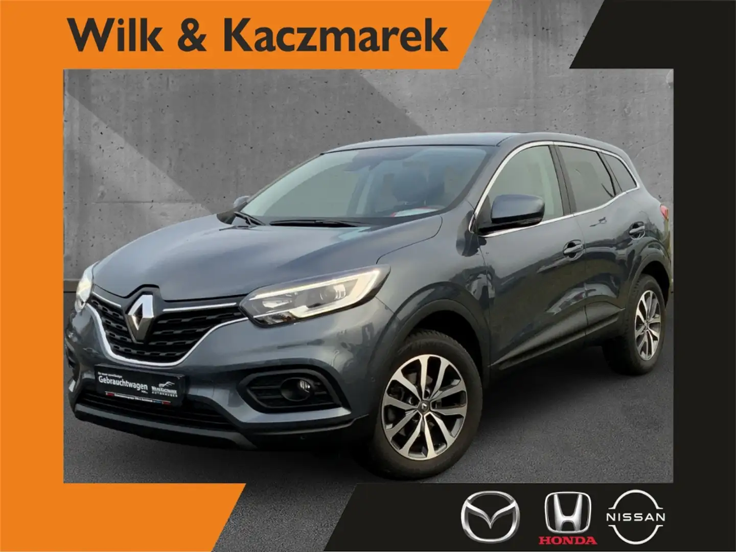 Renault Kadjar ZEN Navi 360 Kamera Kurvenlicht Apple CarPlay Andr Grau - 1