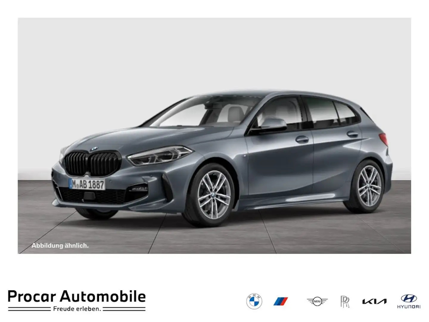 BMW 118 i M-Sport Aut. Shadow Line Hifi Klimaaut. Grau - 1